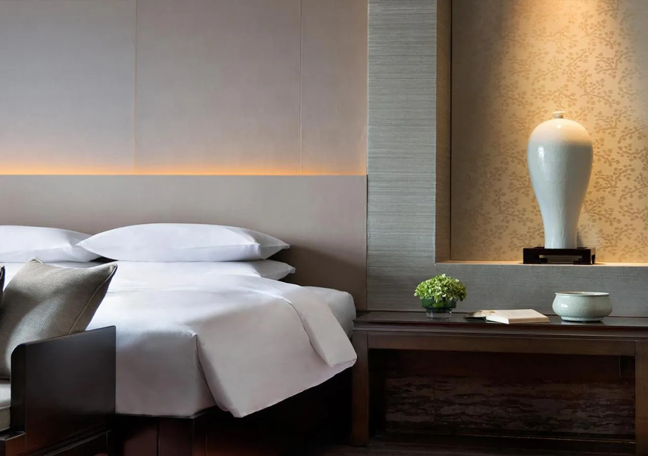 Photo of the whole room, Bed in Park Hyatt Changbaishan