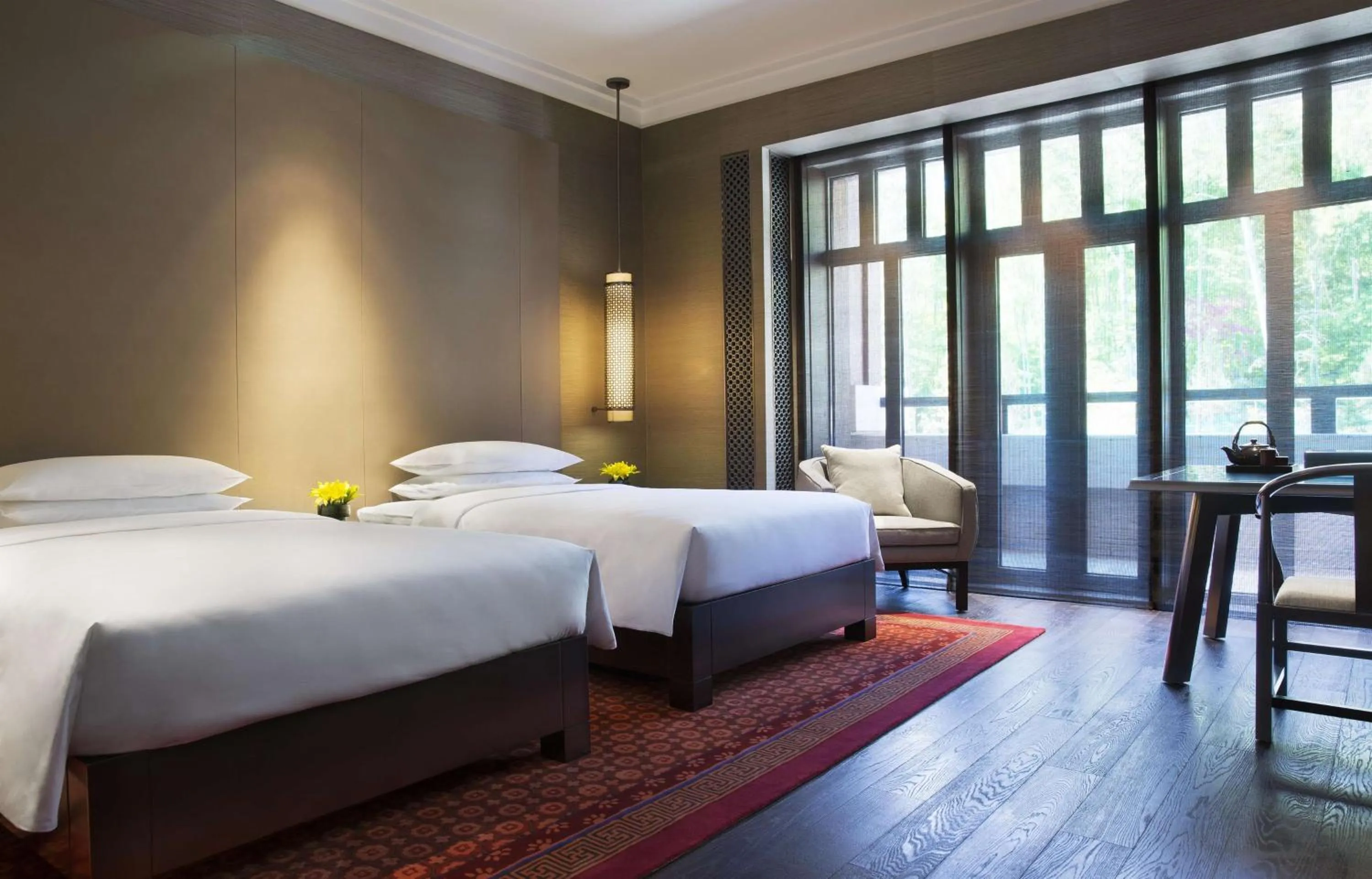 Photo of the whole room, Bed in Park Hyatt Changbaishan