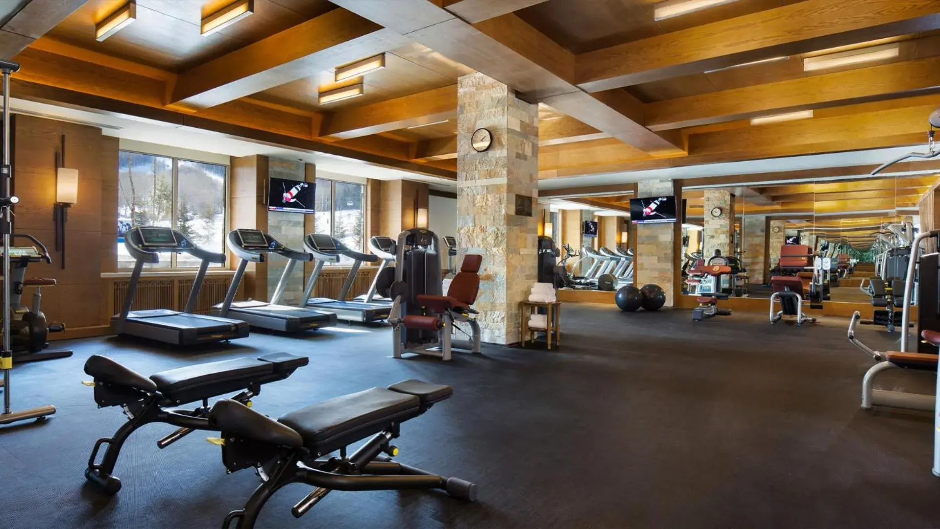 Fitness centre/facilities in Hyatt Regency Changbaishan Fitness centre/facilities in Hyatt Regency Changbaishan