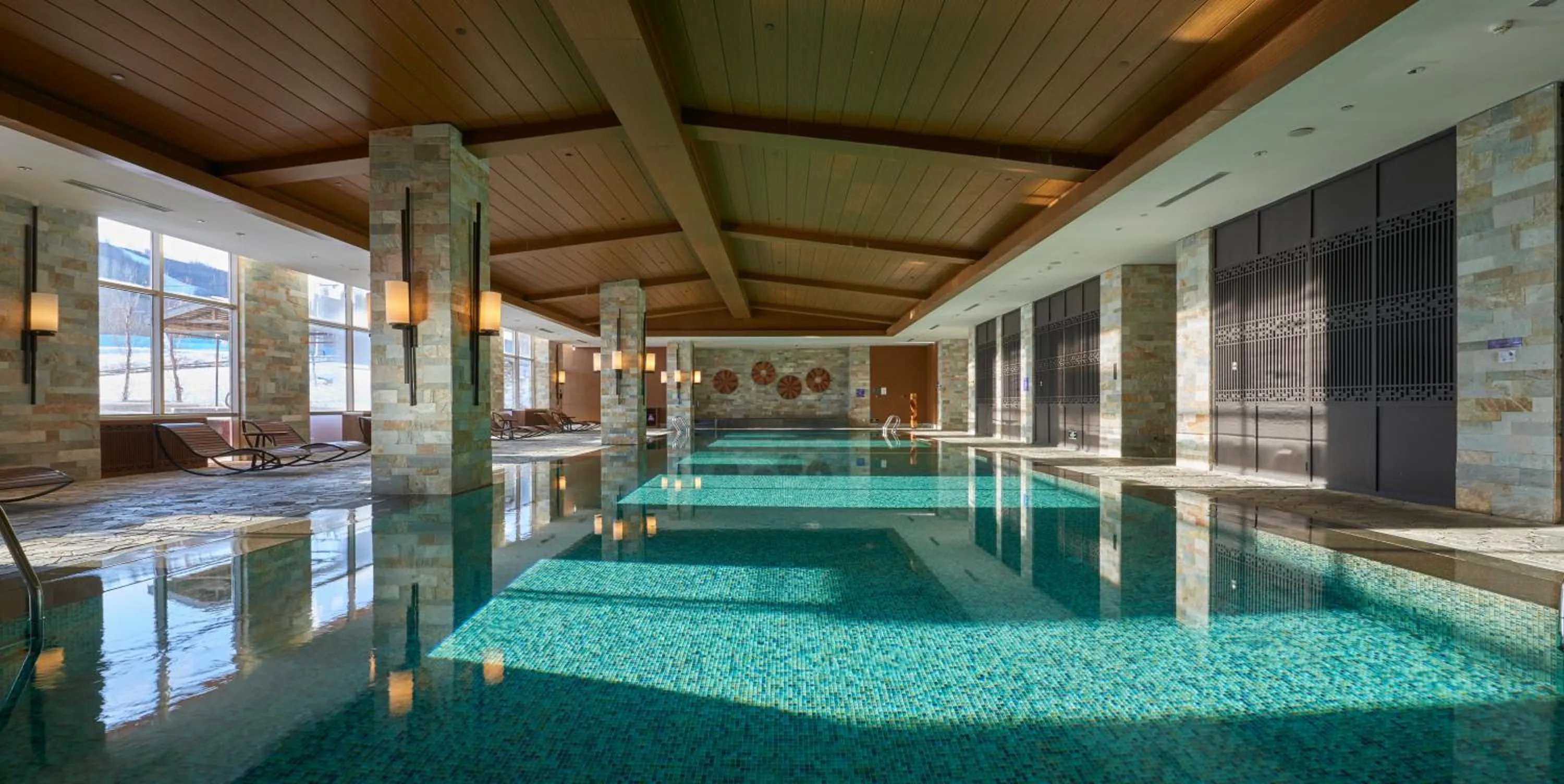 Pool view in Hyatt Regency Changbaishan