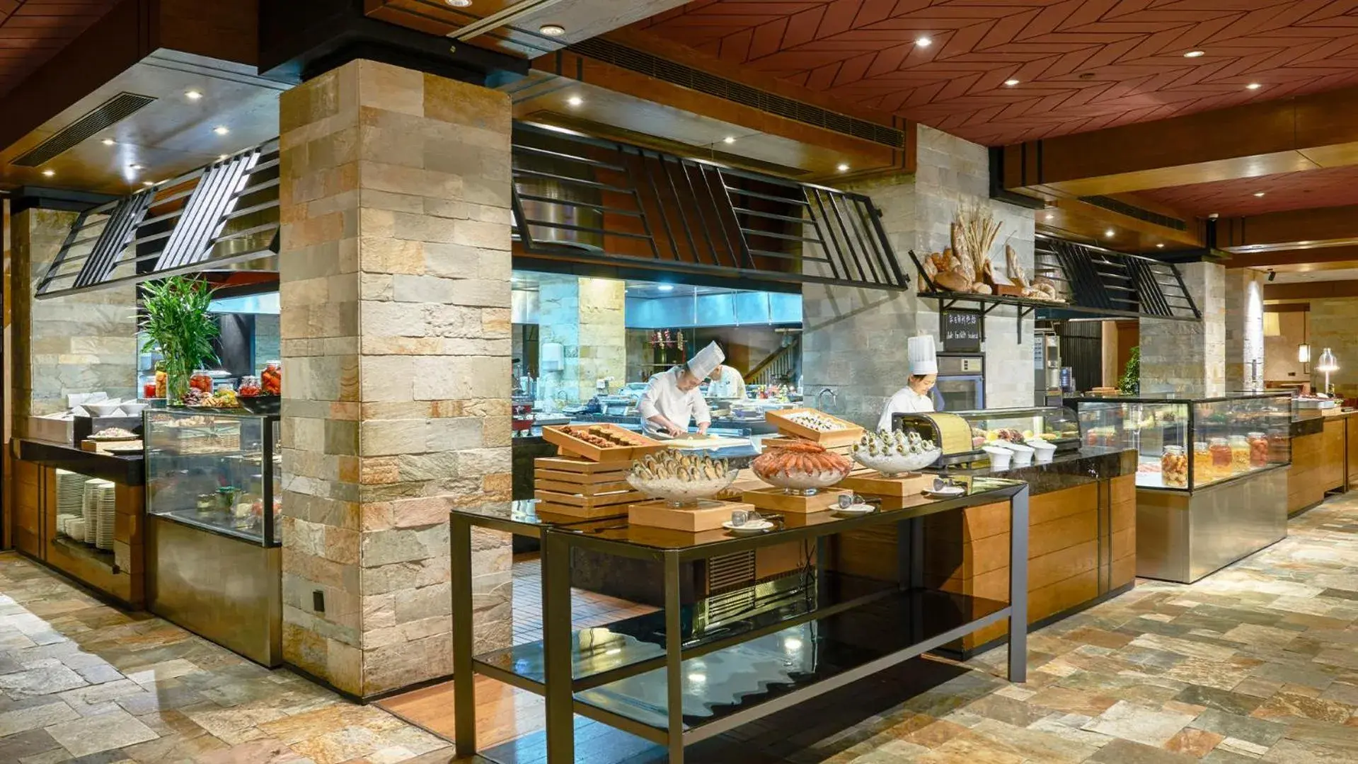 Breakfast in Hyatt Regency Changbaishan Breakfast in Hyatt Regency Changbaishan