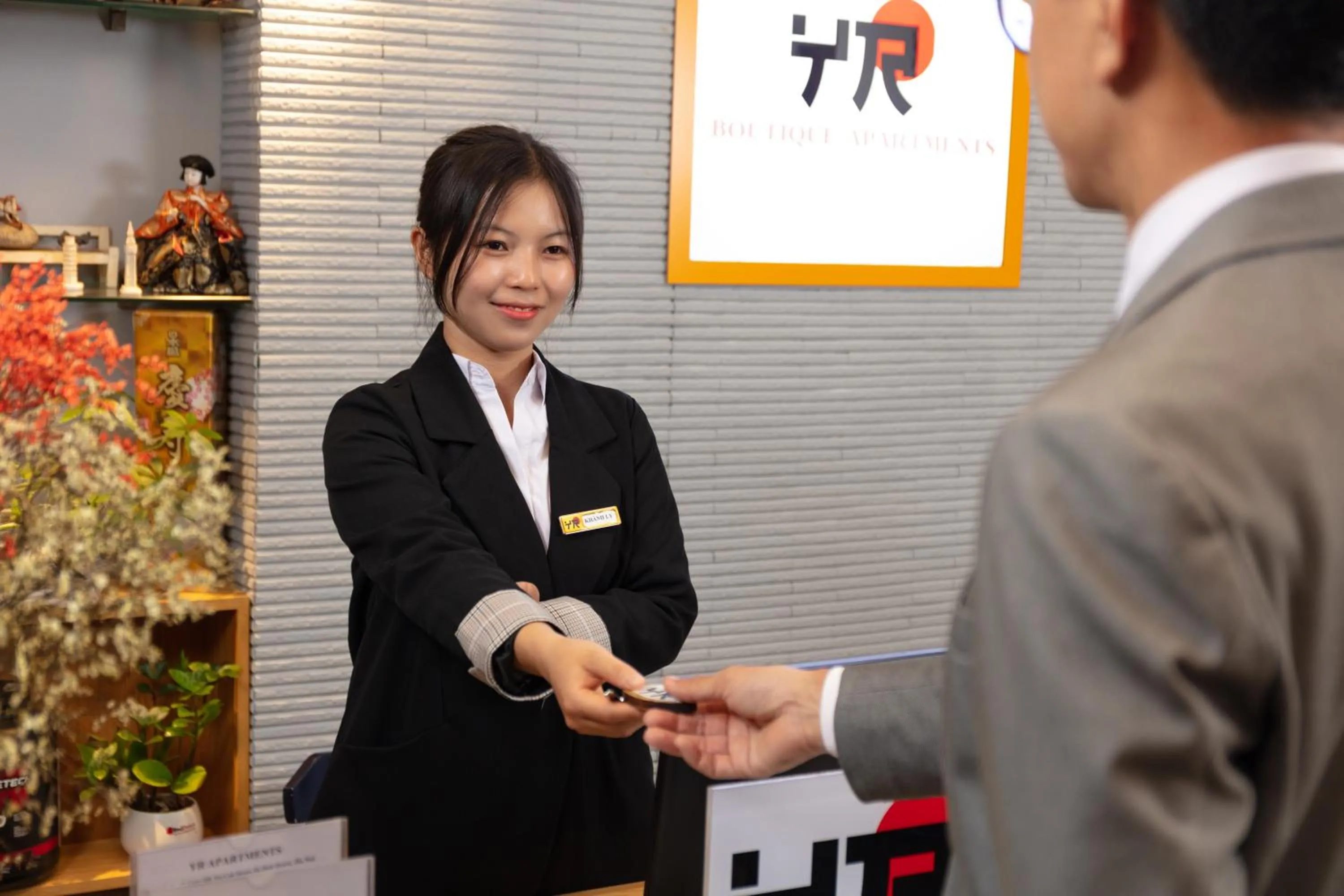 Lobby or reception in YR Hotel & Apartments