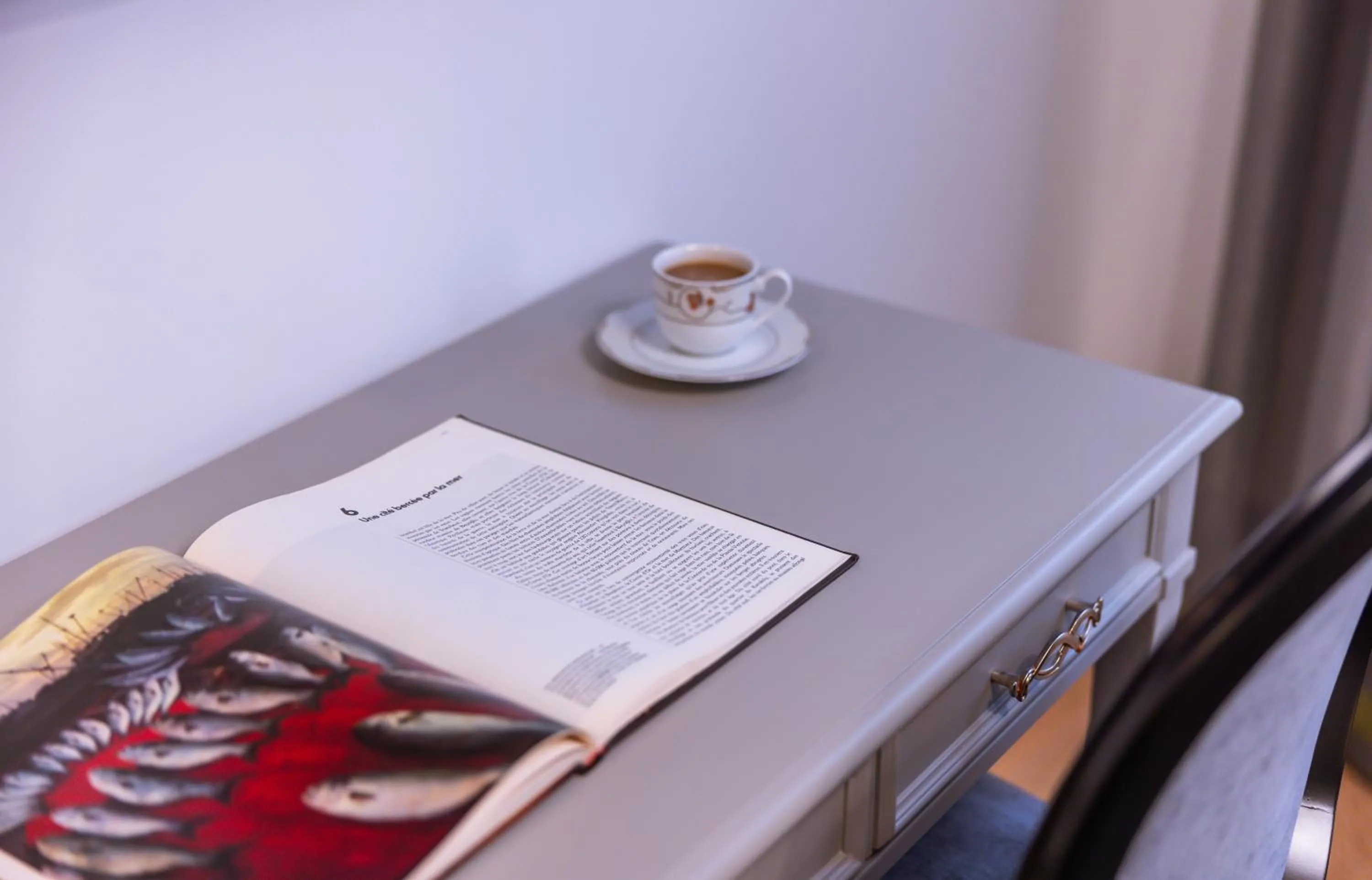 Decorative detail in 9 Doors Hotel