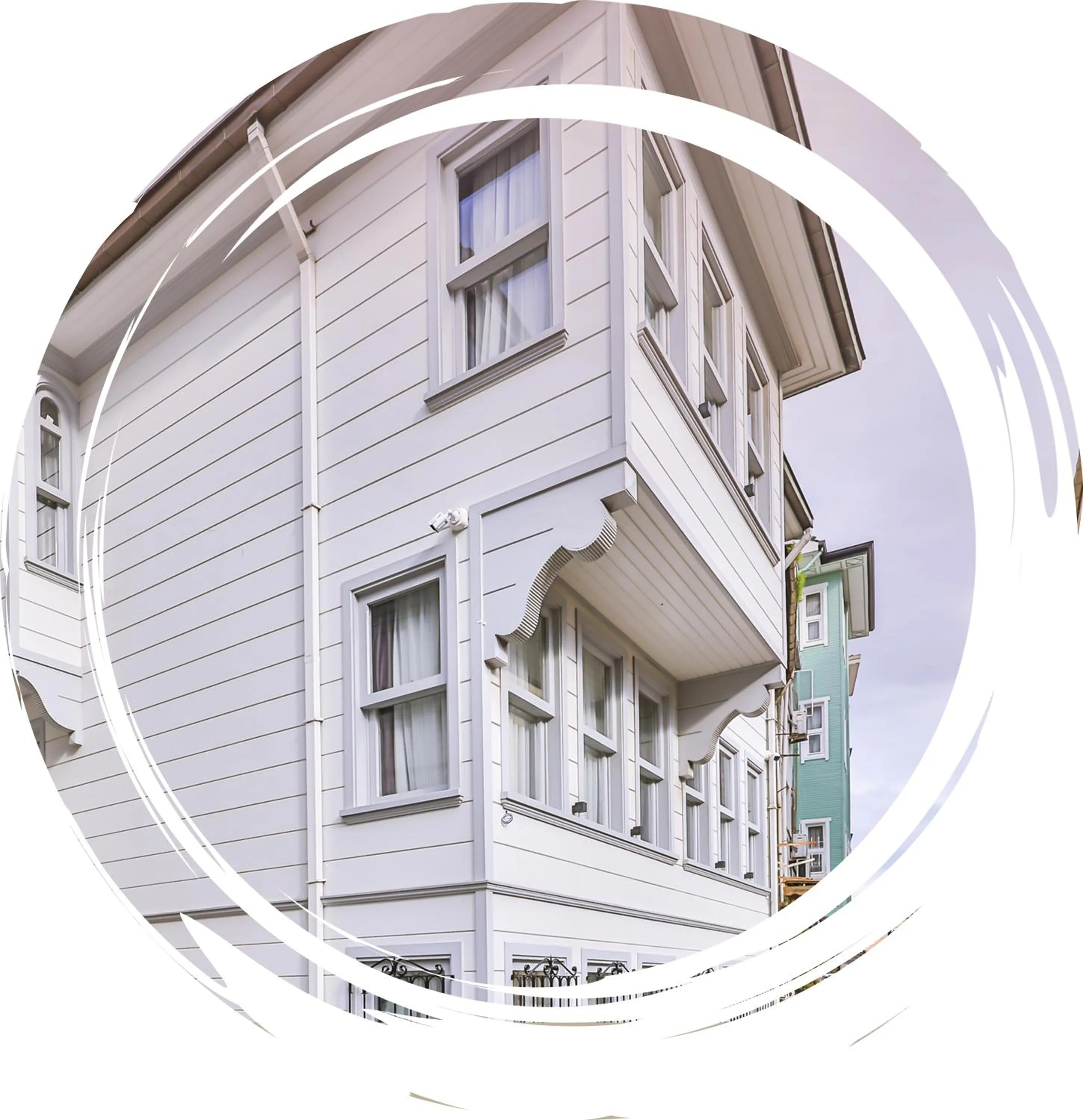 Property building in 9 Doors Hotel