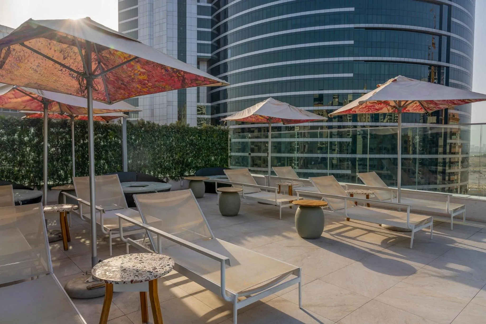 Swimming pool in Premier Inn Dubai Barsha Heights