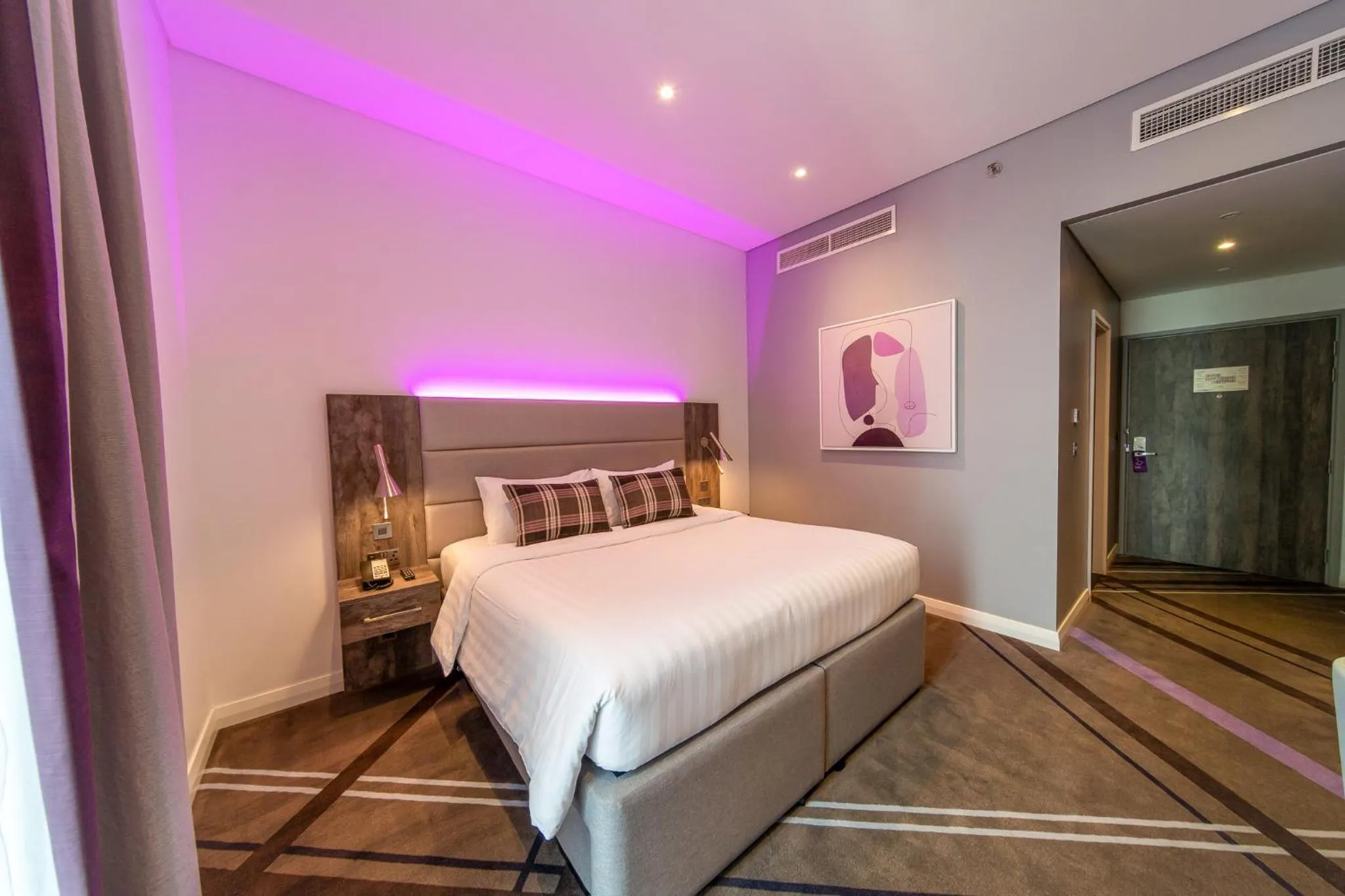 Bed in Premier Inn Dubai Barsha Heights