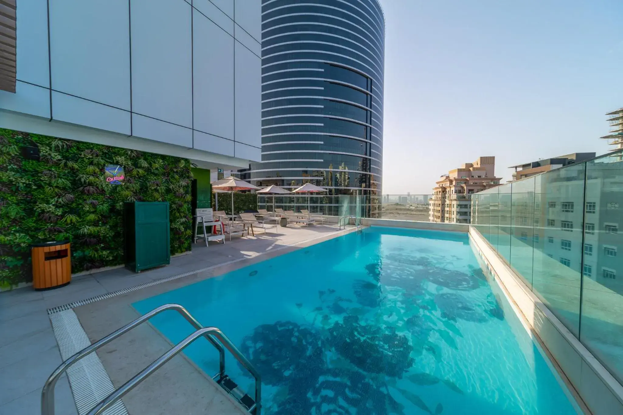 Swimming pool in Premier Inn Dubai Barsha Heights Swimming pool in Premier Inn Dubai Barsha Heights