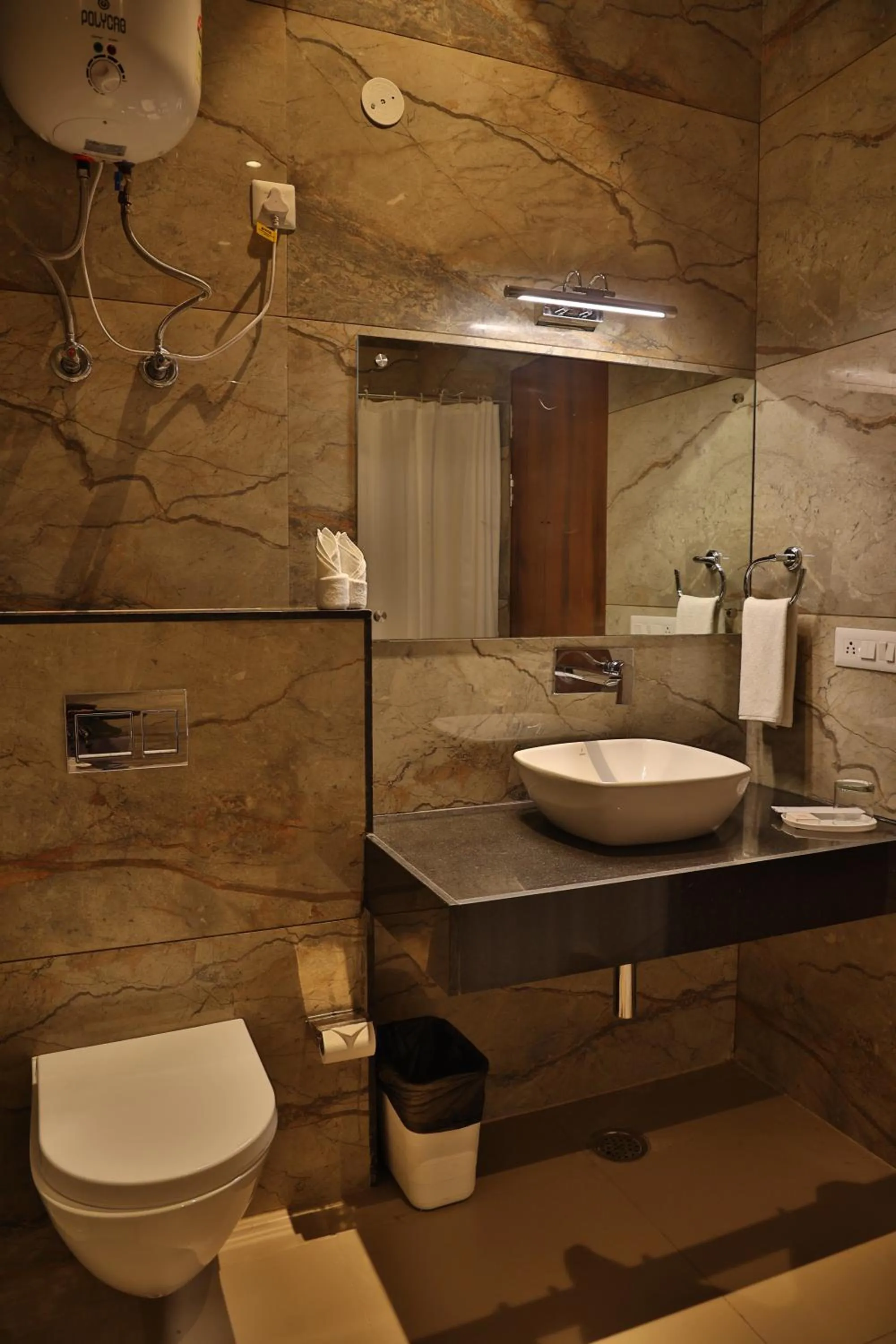 Bathroom in Mannat Resort Paota