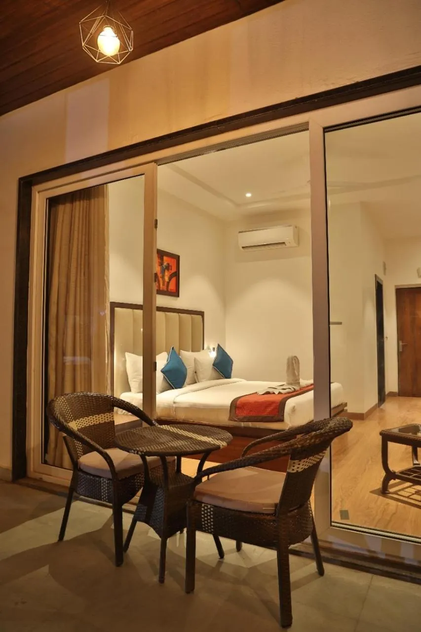 Seating area in Mannat Resort Paota