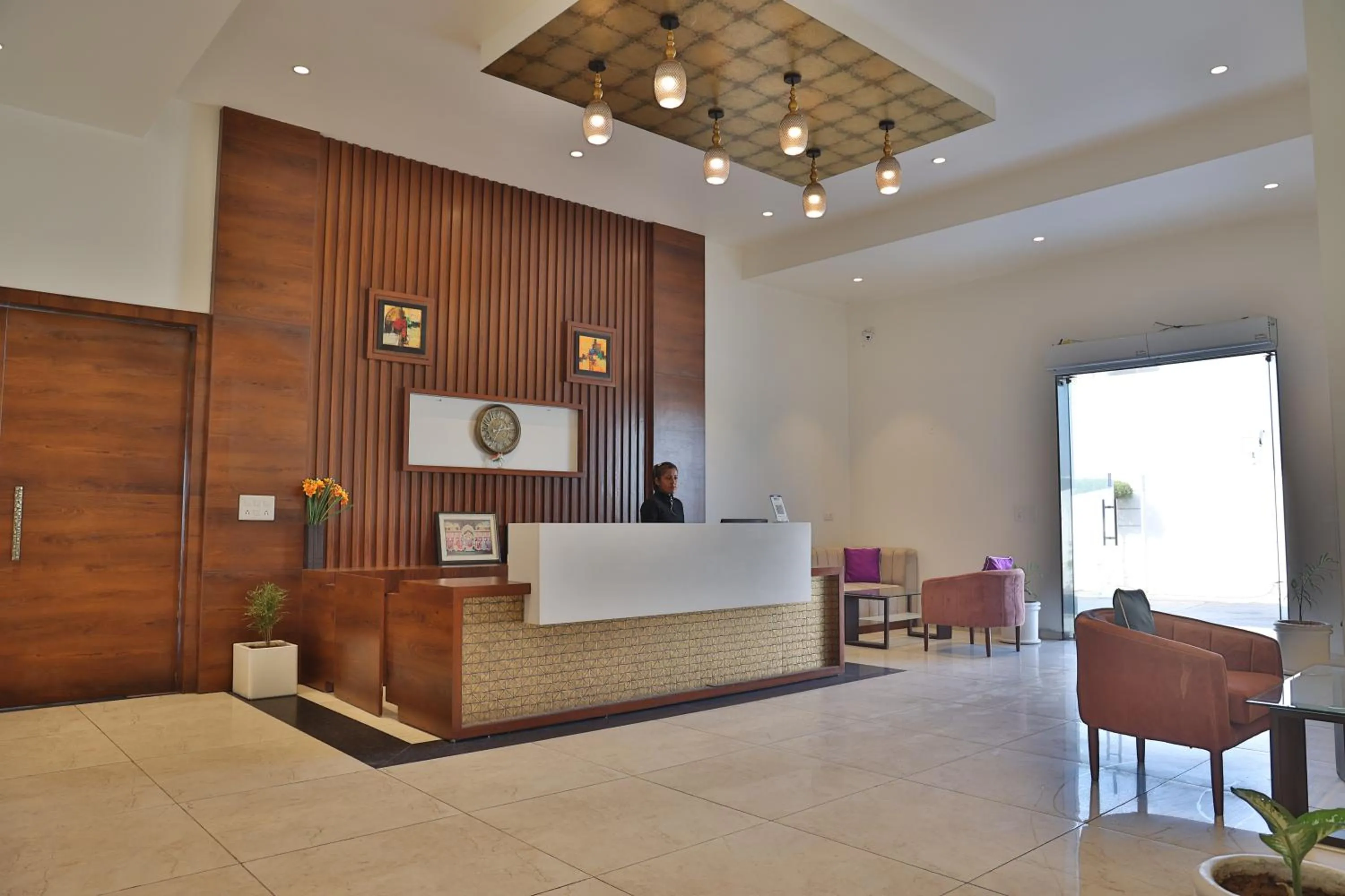 Lobby or reception in Mannat Resort Paota