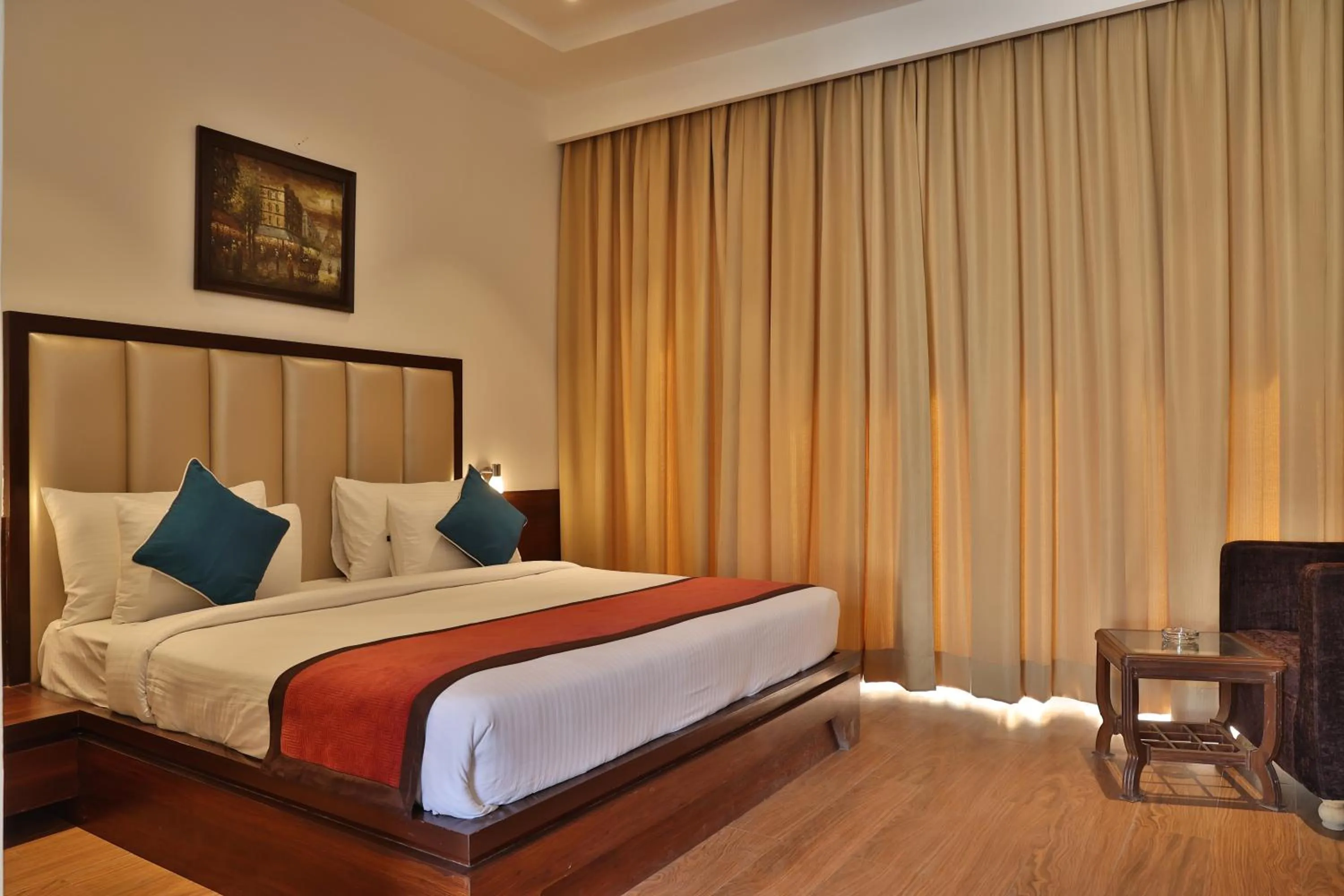 Bedroom, Bed in Mannat Resort Paota