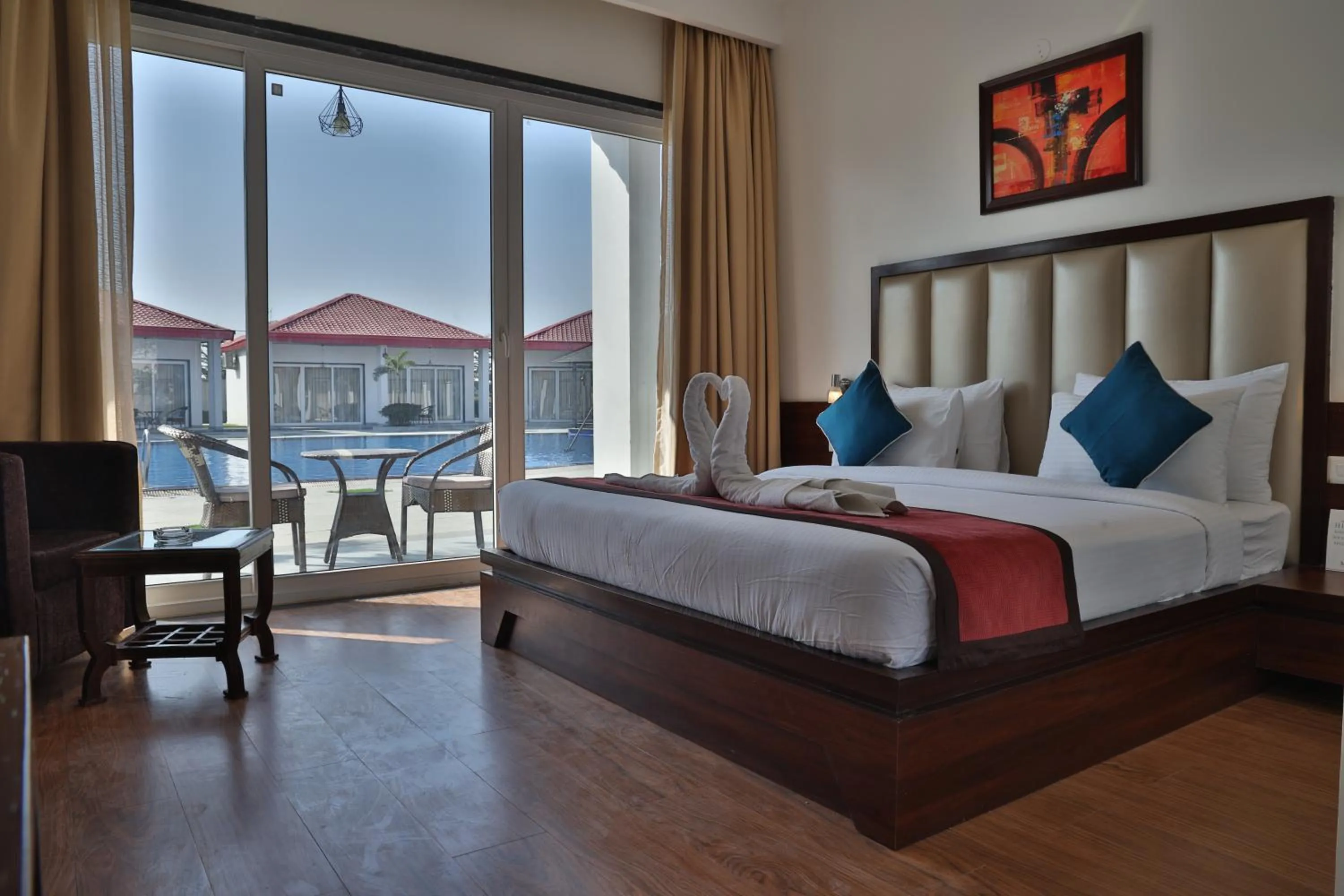 Bed in Mannat Resort Paota