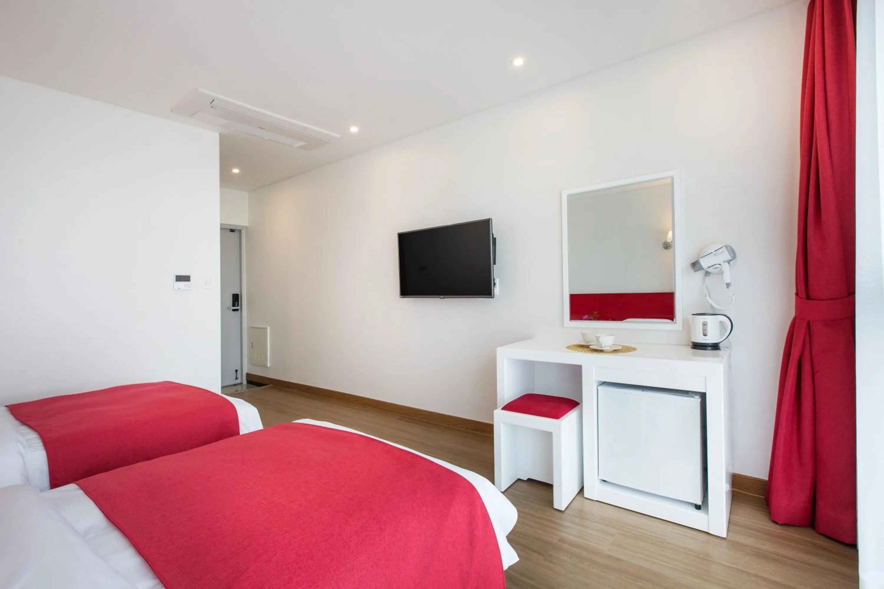 Bed in Amoureux Resort