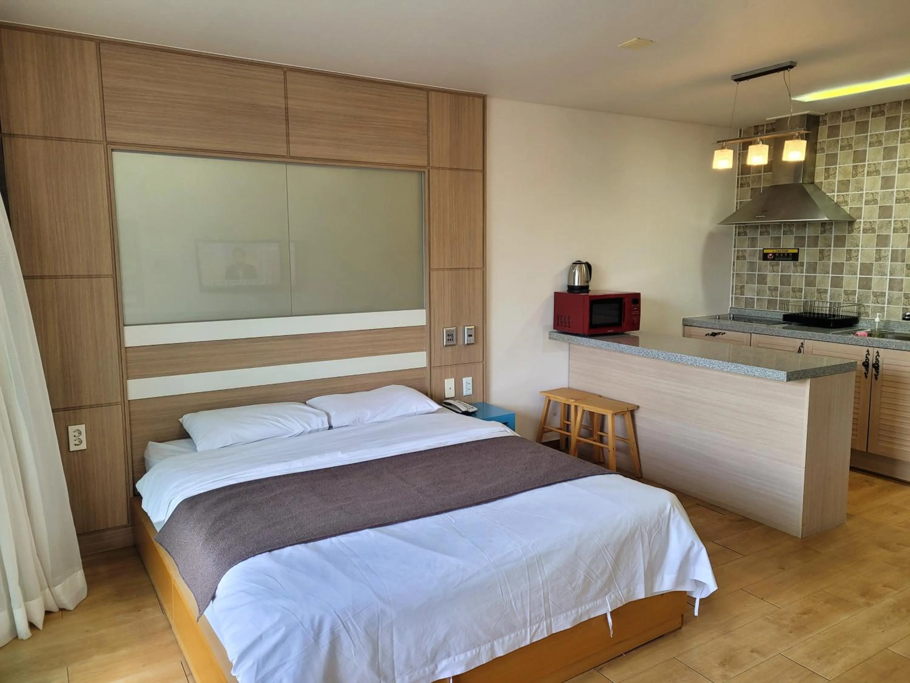 Bed in Amoureux Resort