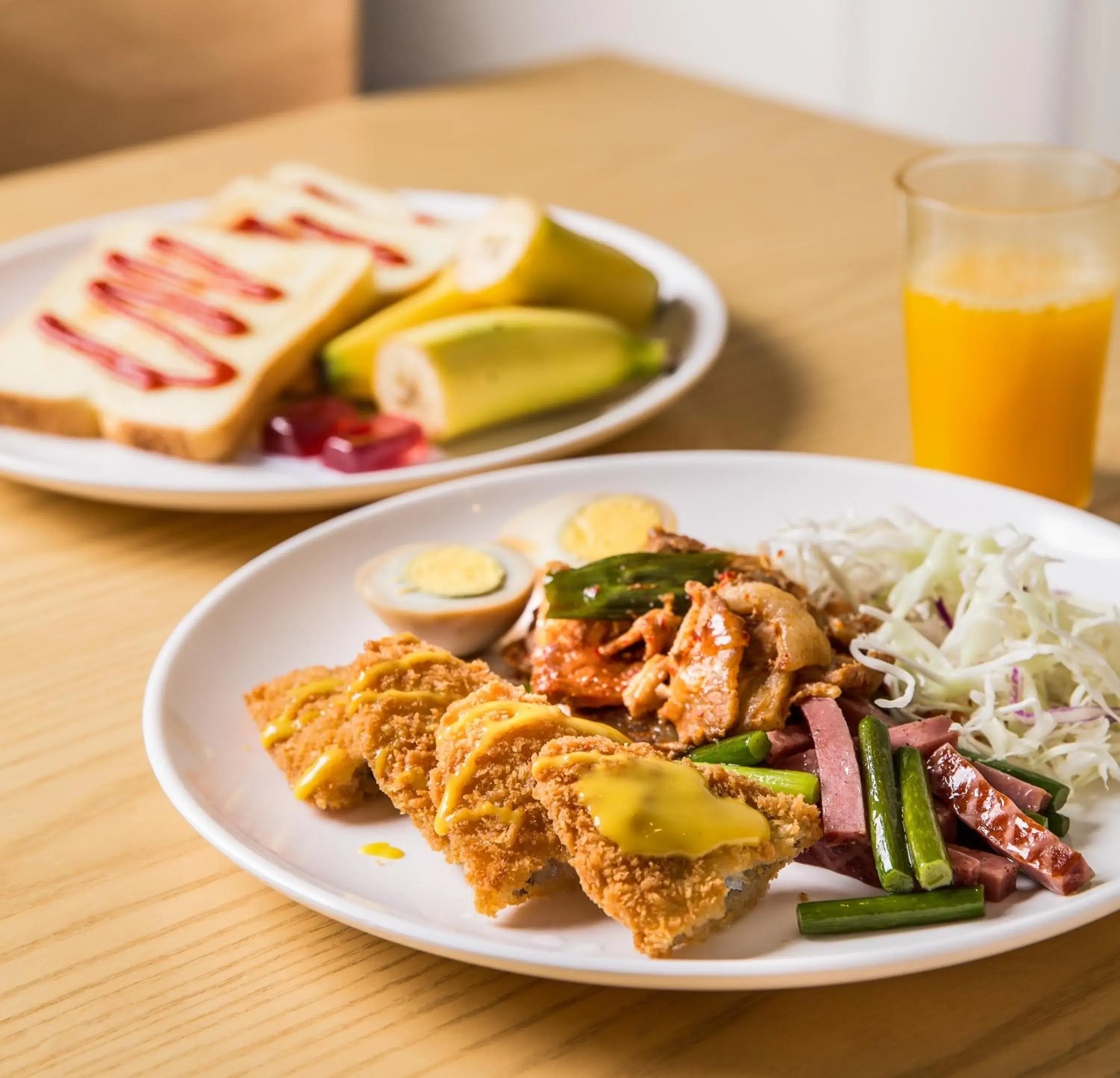 Buffet breakfast in Amoureux Resort Buffet breakfast in Amoureux Resort