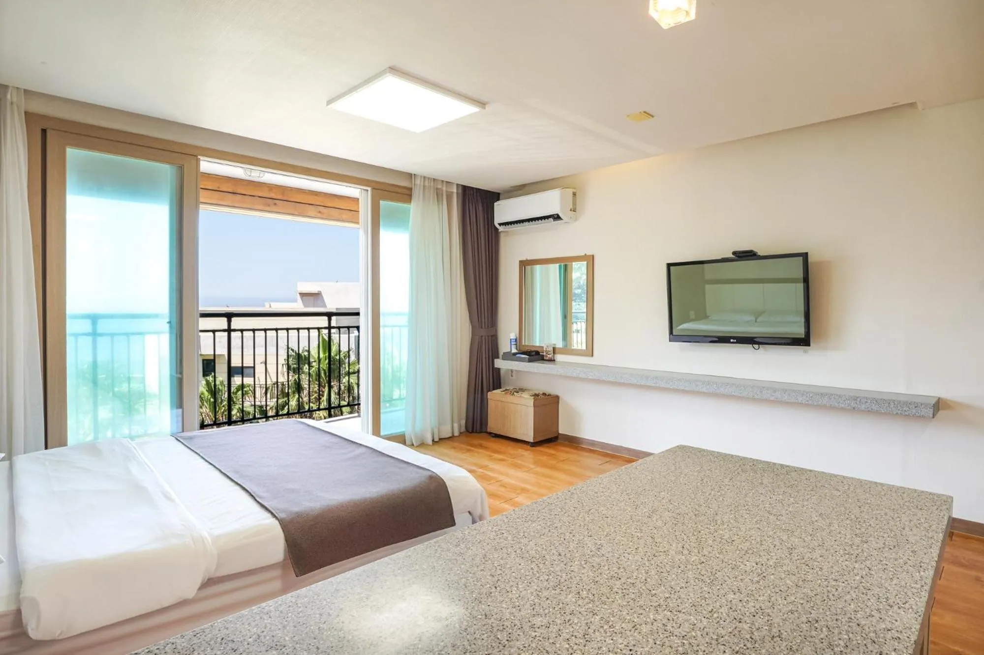 Bed in Amoureux Resort