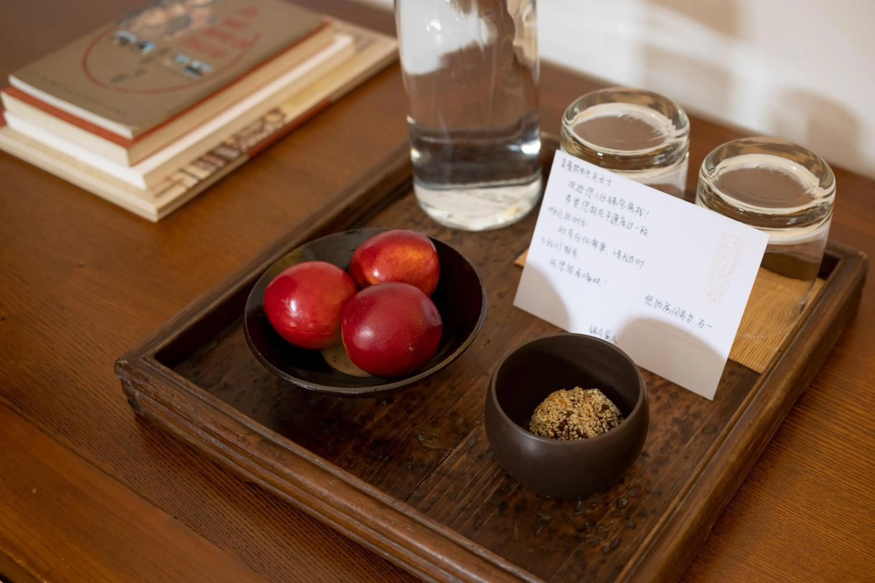 Food and drinks in Jing's Residence Pingyao