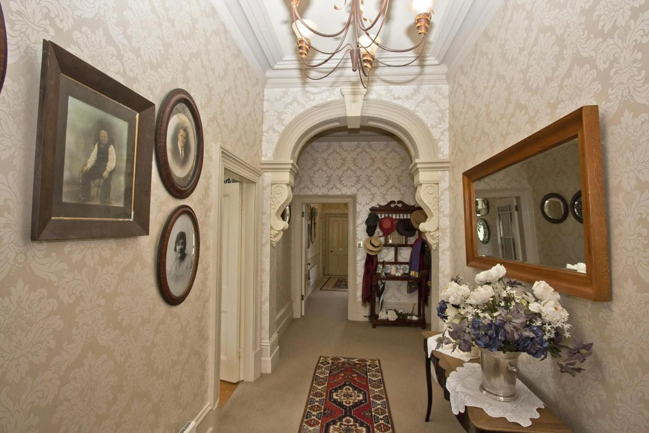 Decorative detail in Lilac Rose Boutique Bed and Breakfast