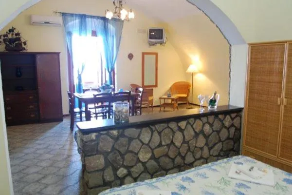 Lounge or bar, Bed in Villaggio Residence Nettuno