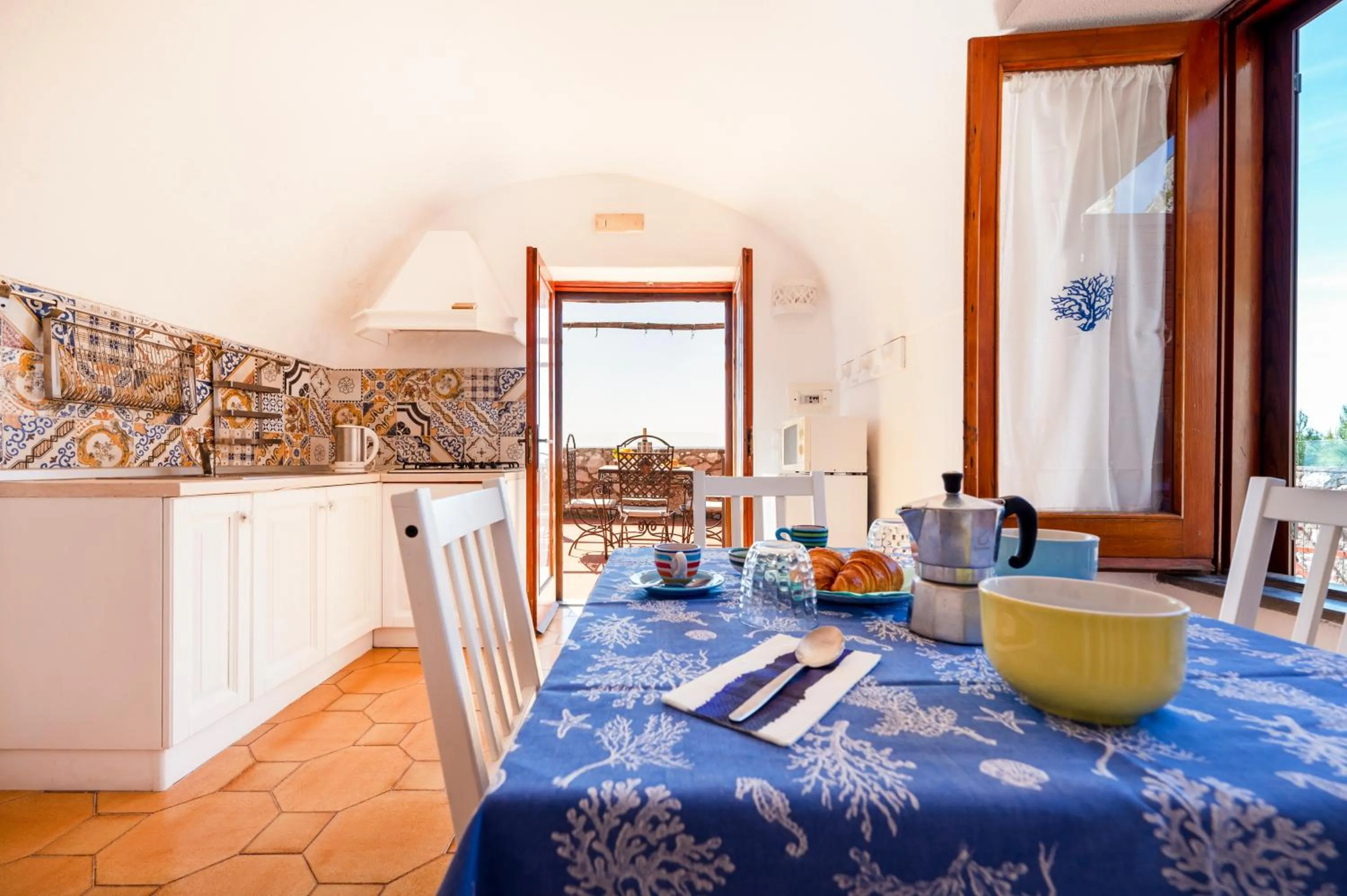 Dining area in Villaggio Residence Nettuno