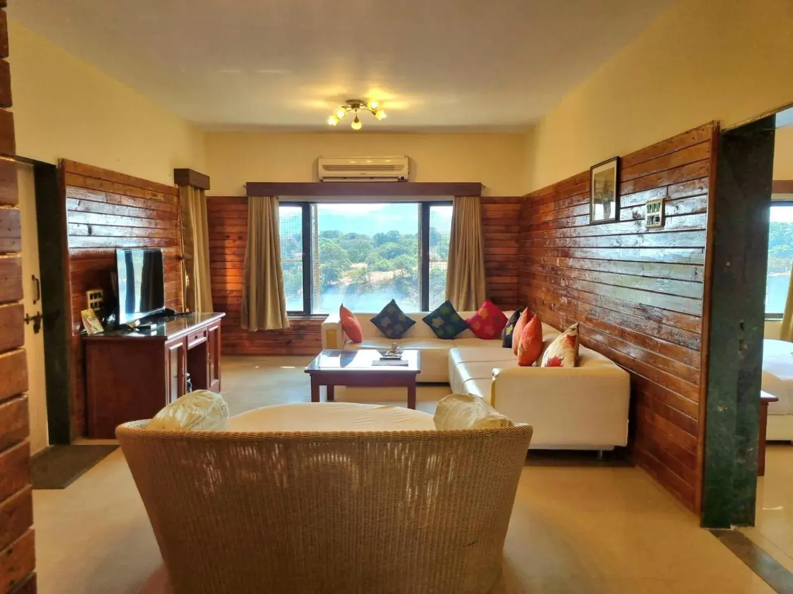 Living room in Camel Valley Resort & Spa, Igatpuri Living room in Camel Valley Resort & Spa, Igatpuri