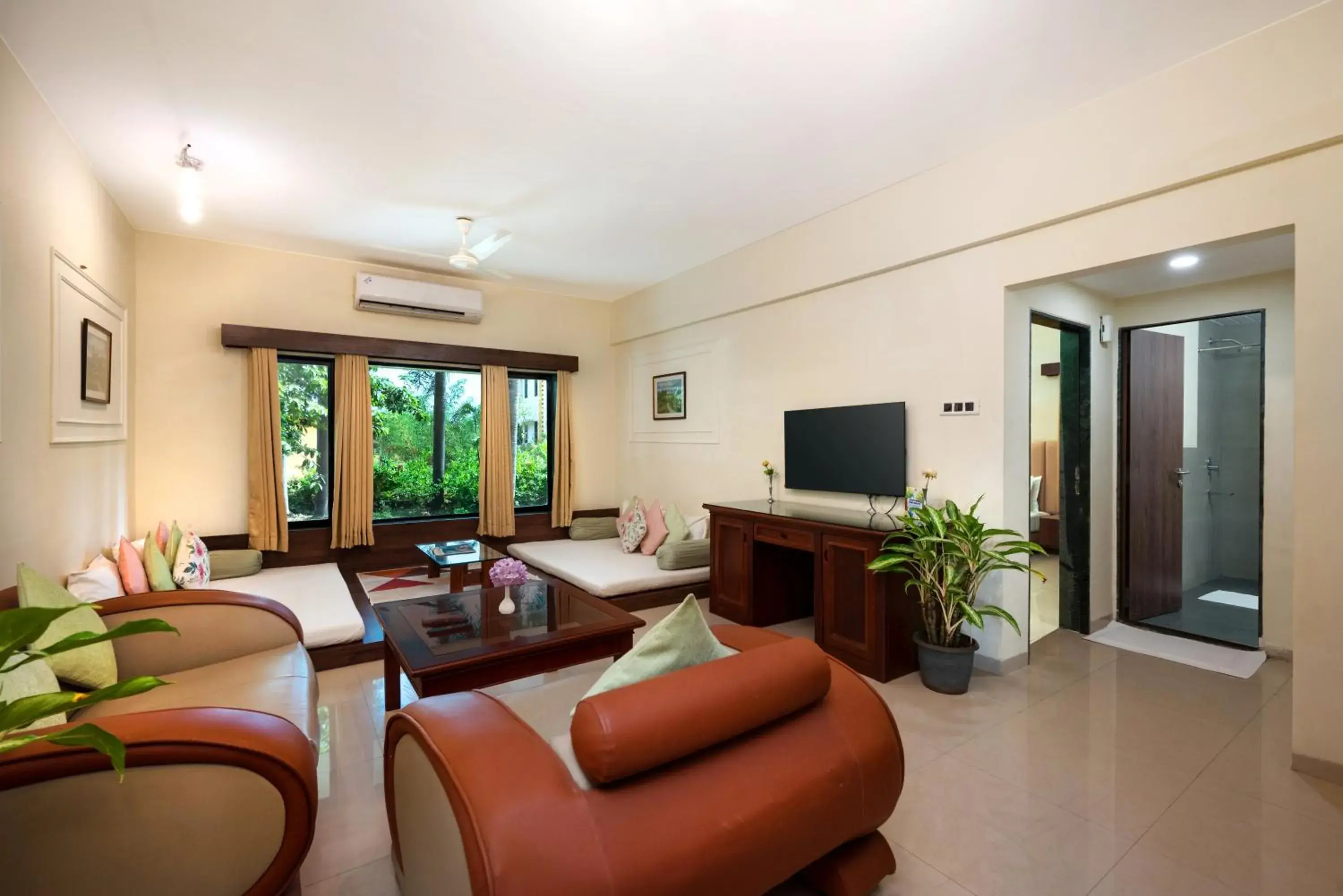 Living room in Camel Valley Resort & Spa, Igatpuri Living room in Camel Valley Resort & Spa, Igatpuri