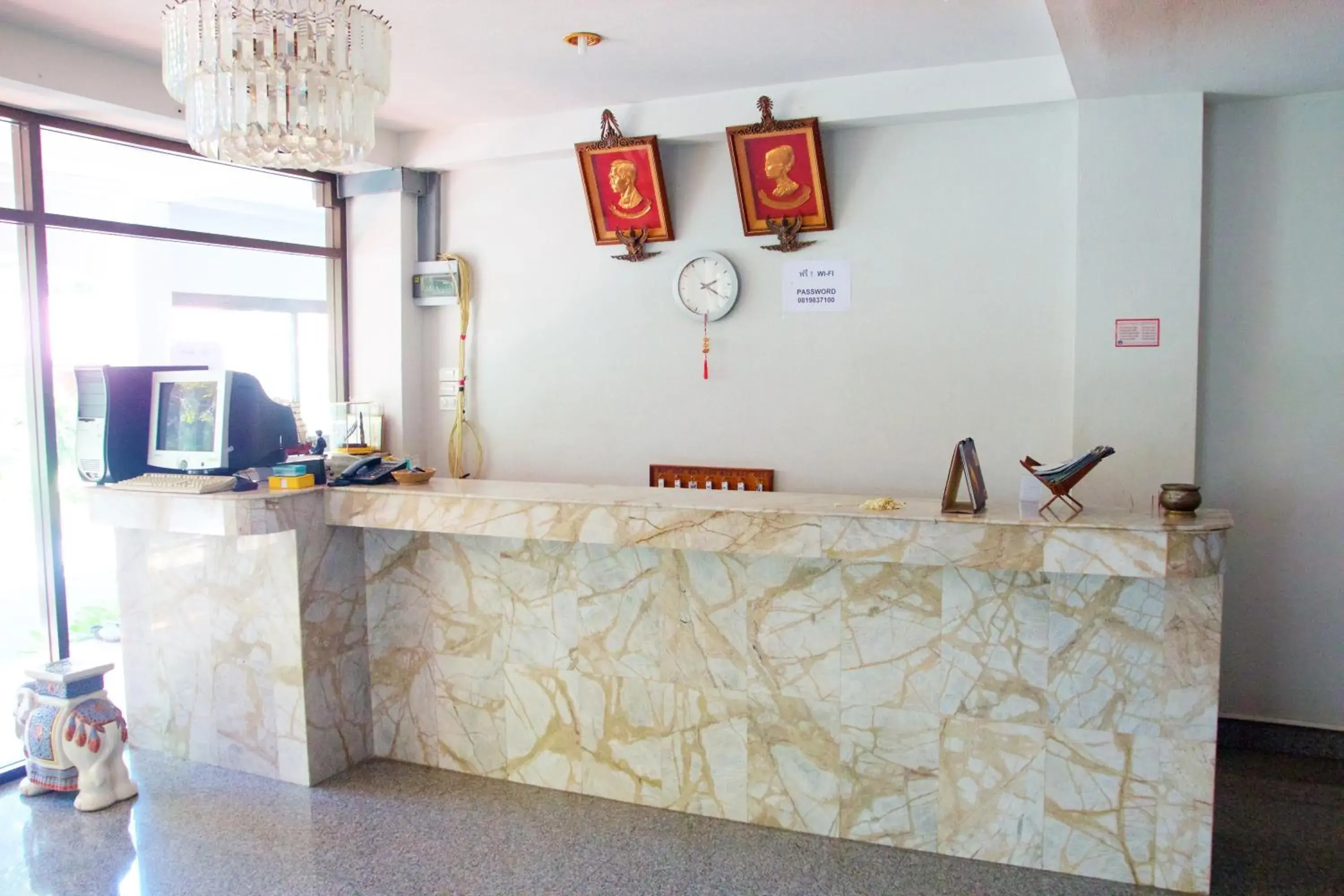 Lobby or reception in Sichang Shine Khao Resort Lobby or reception in Sichang Shine Khao Resort