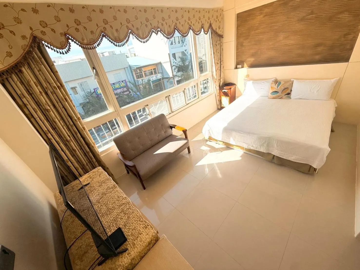 Bed in 花蓮洄瀾雅舍民宿-近火車站