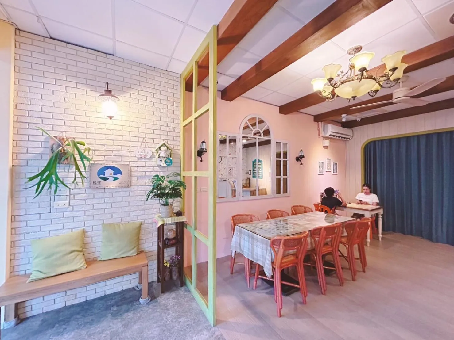 Living room in 花蓮洄瀾雅舍民宿-近火車站