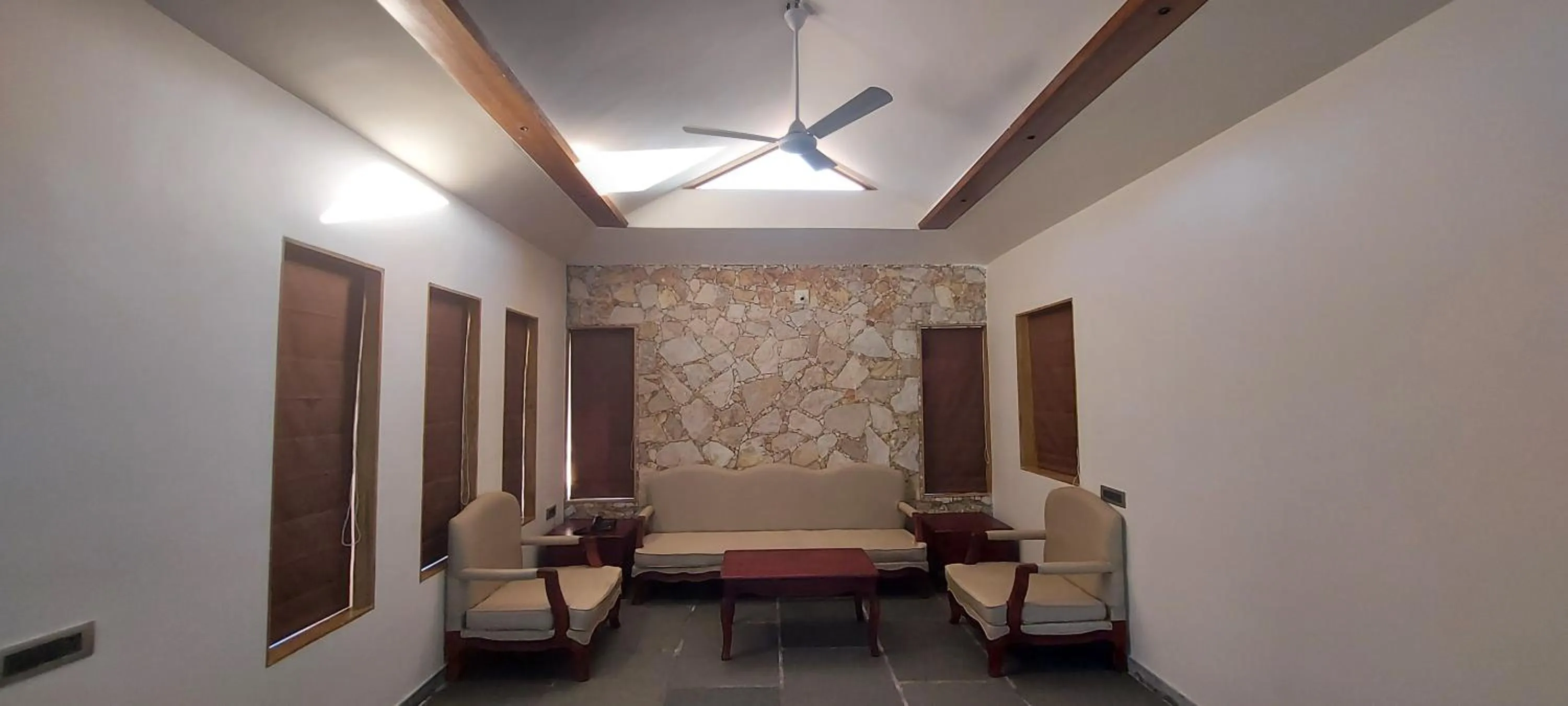 Living room in Vikrama Heritage Resort Pavagadh