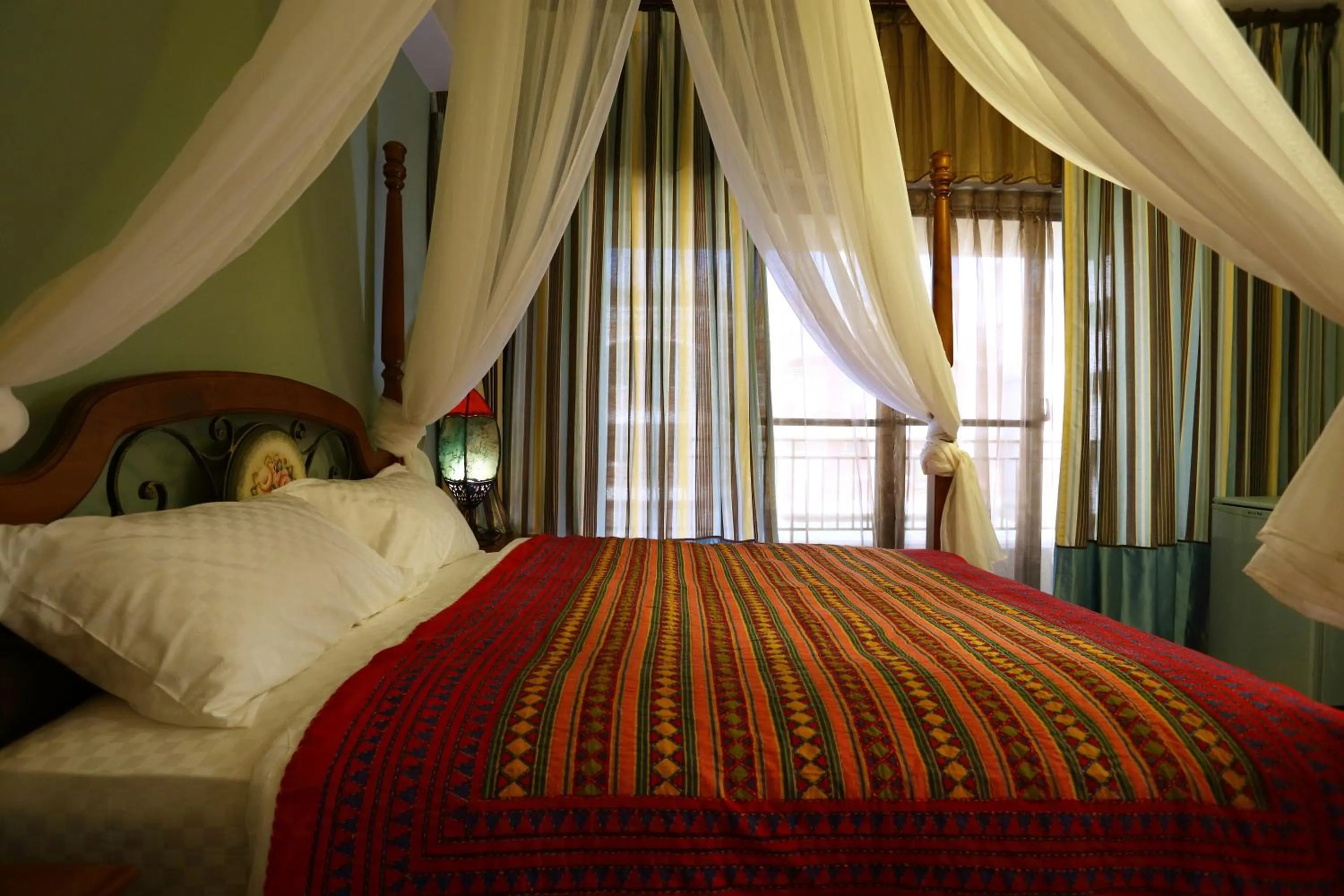 Balcony/Terrace, Bed in Pulamayama