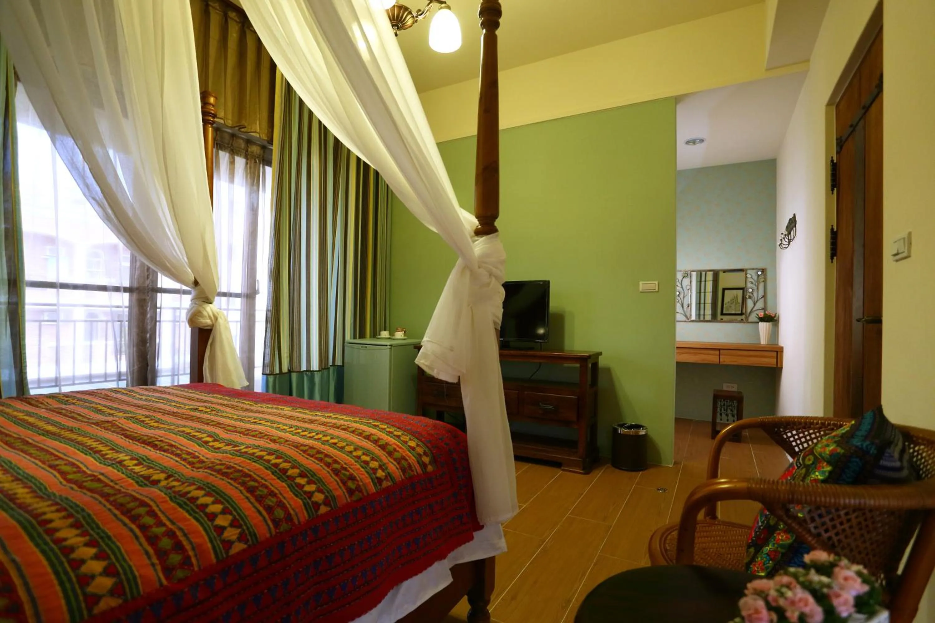 Balcony/Terrace, Bed in Pulamayama