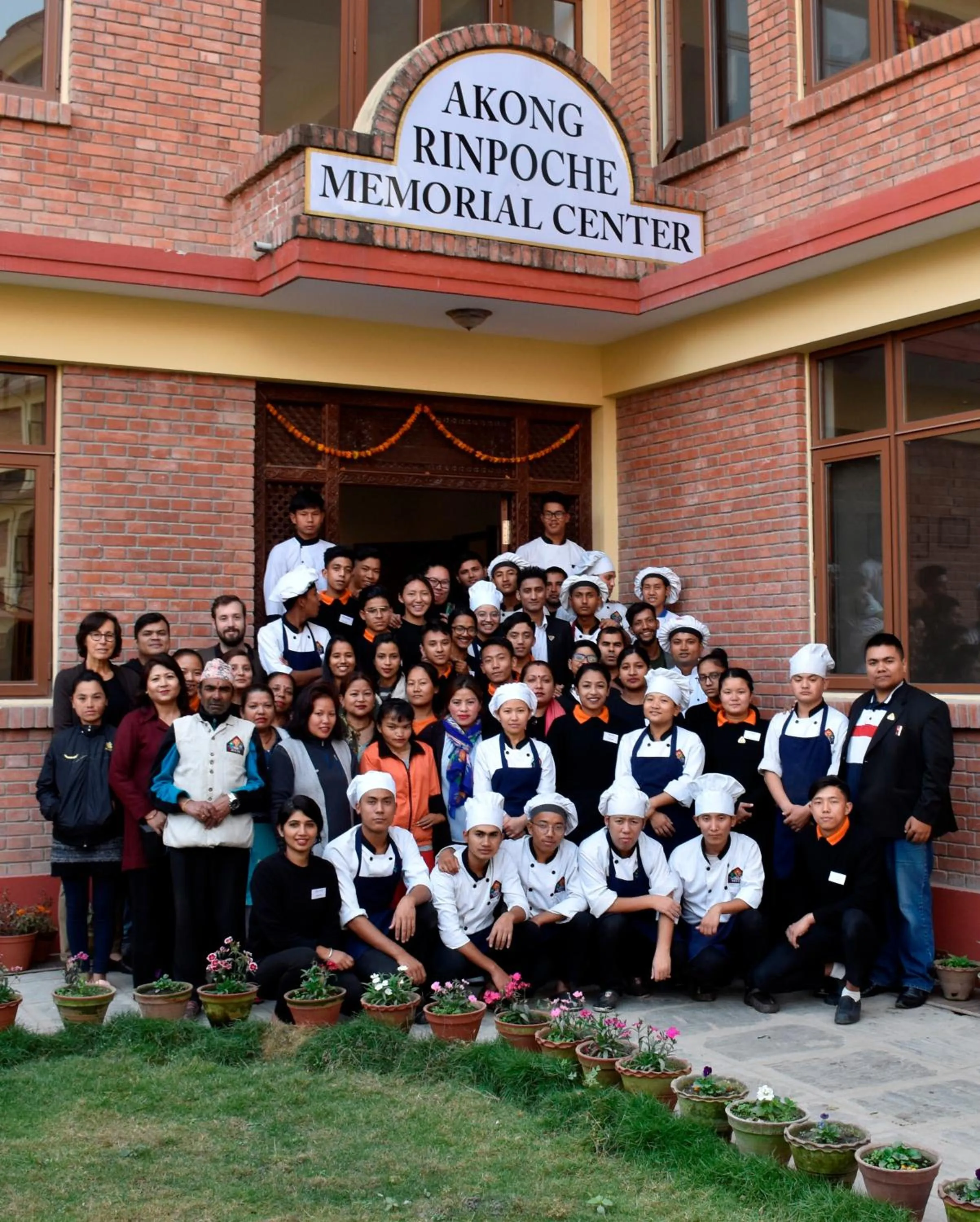 Staff in ROKPA Guest House