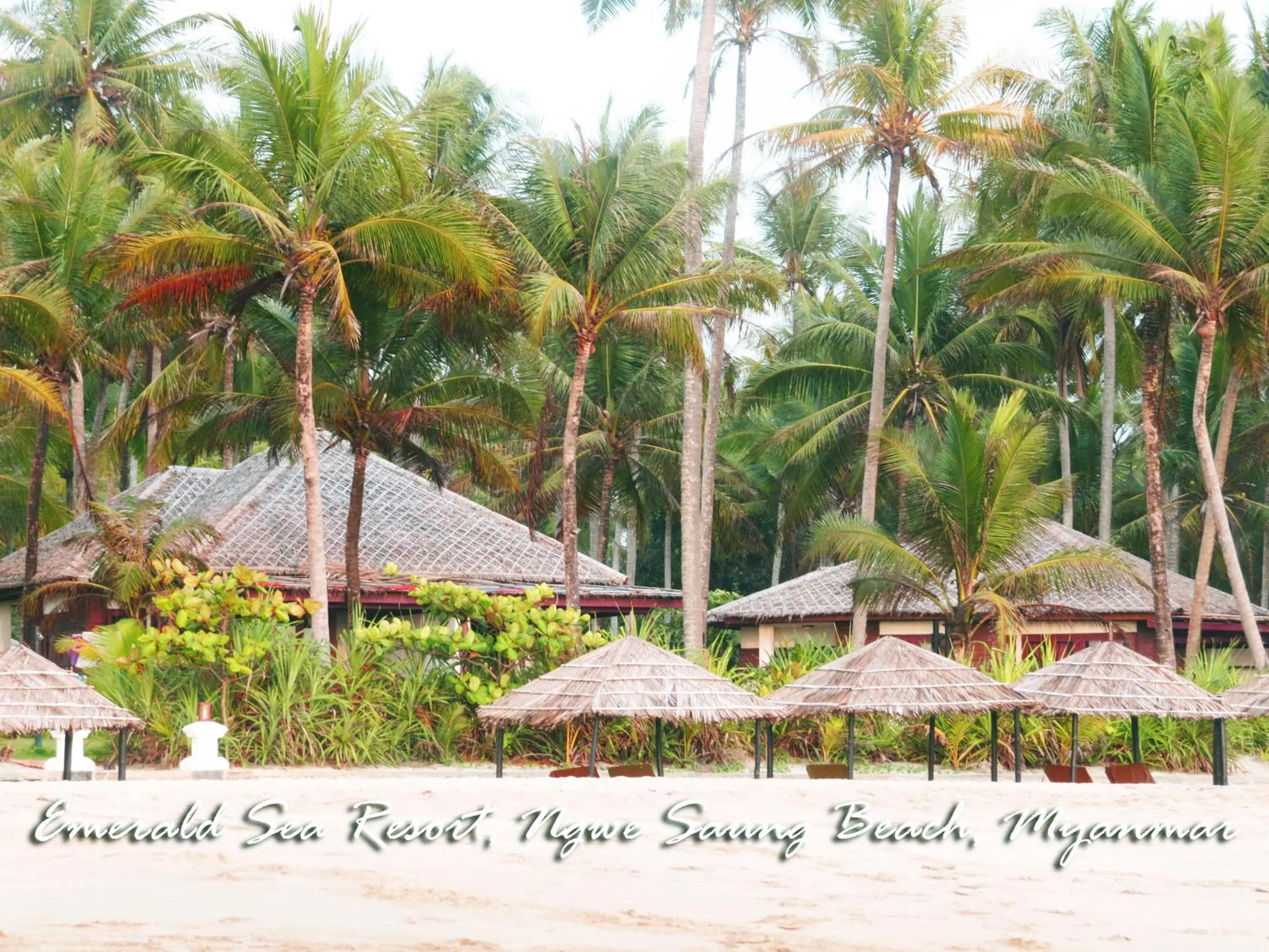 Beach in Emerald Sea Resort