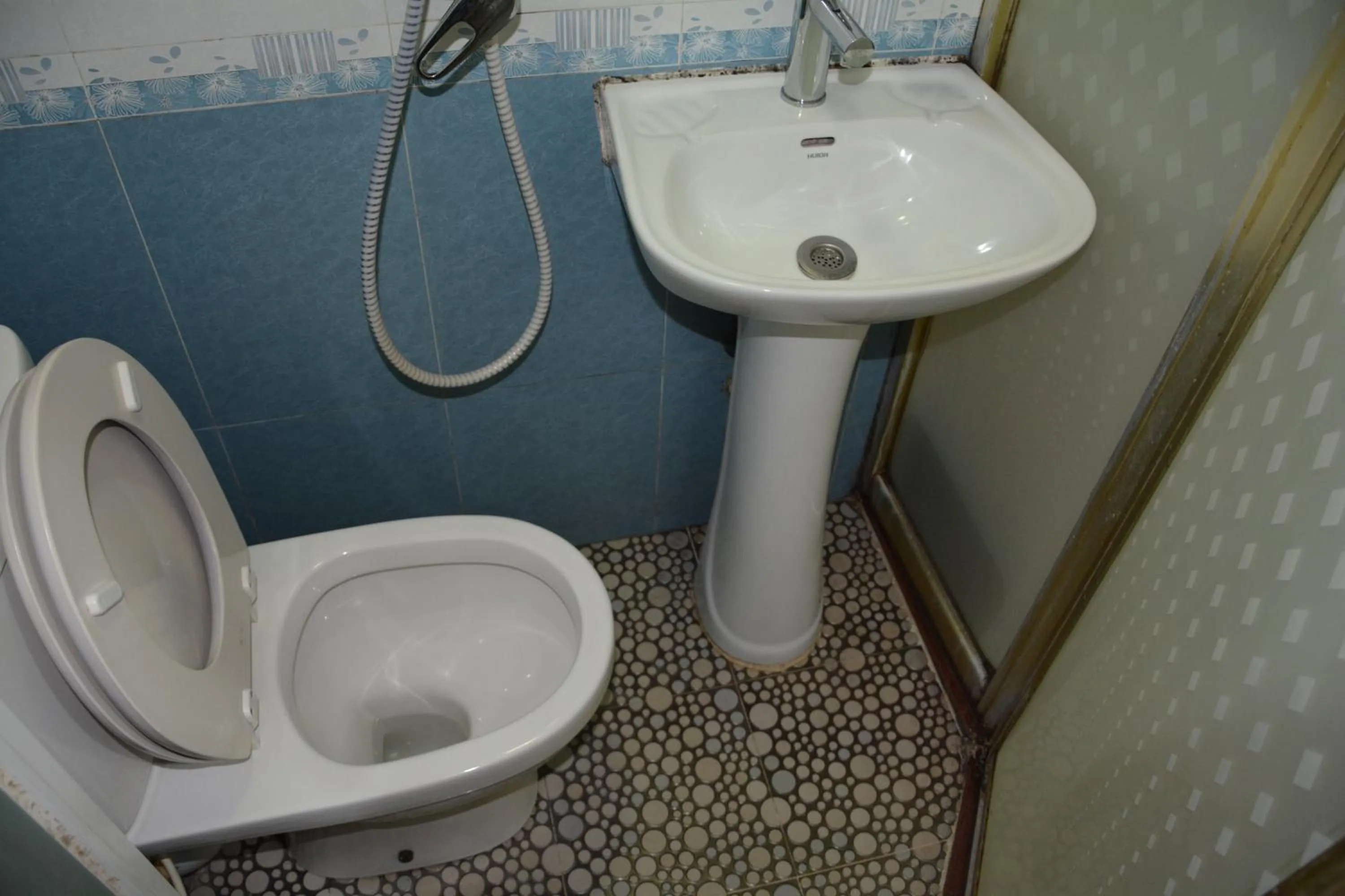 Shower in Everest Guest House