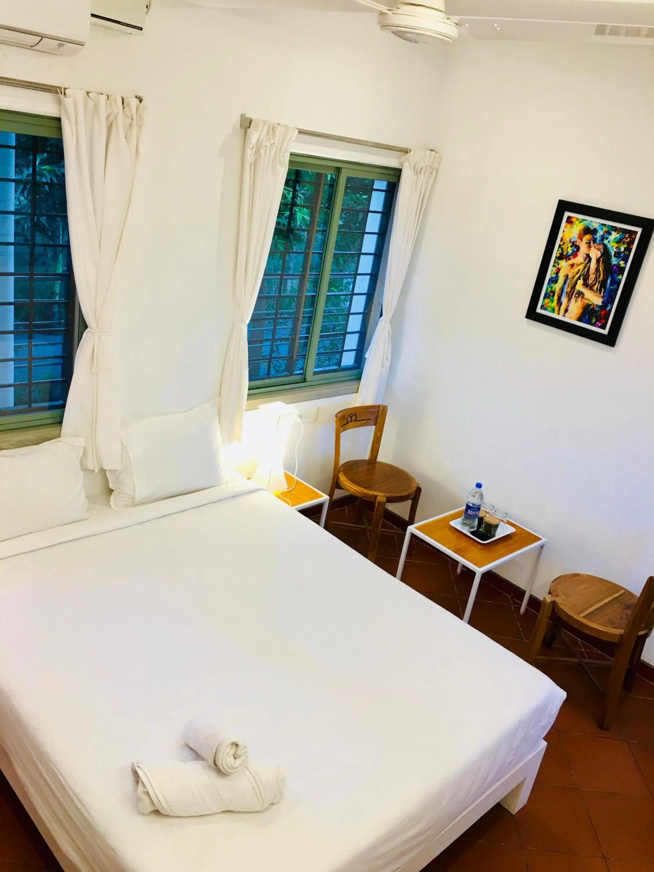 Bed in The Canopy Guest House