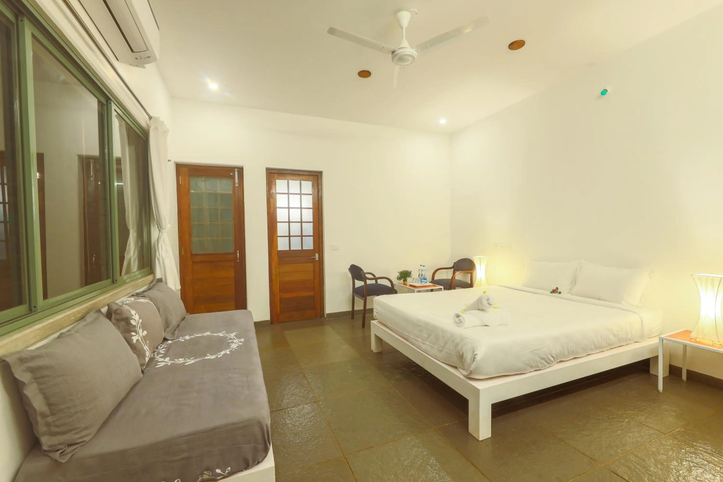 Bed in The Canopy Guest House