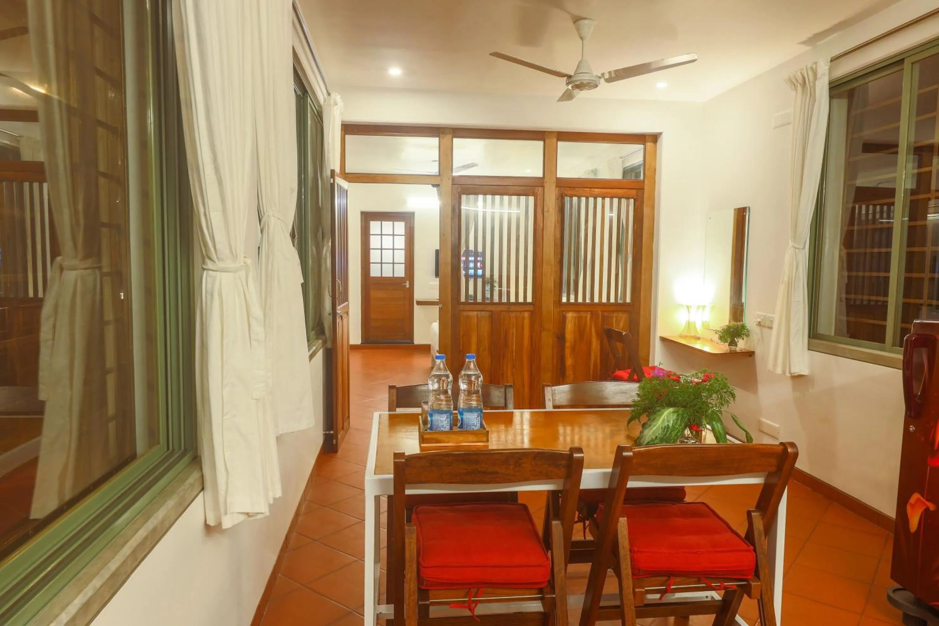 Dining area in The Canopy Guest House