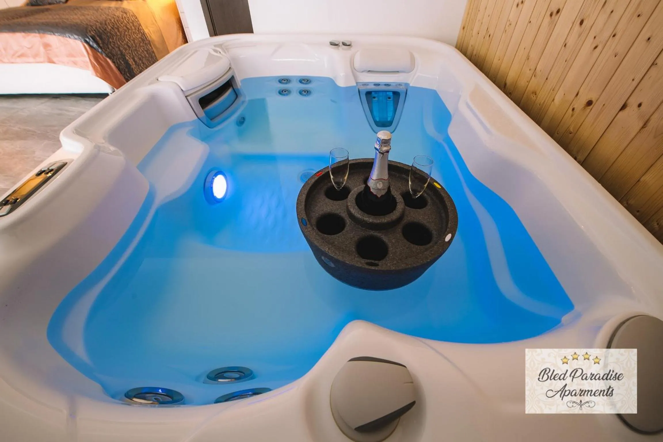 Hot Tub in Wellness Paradise Apartment