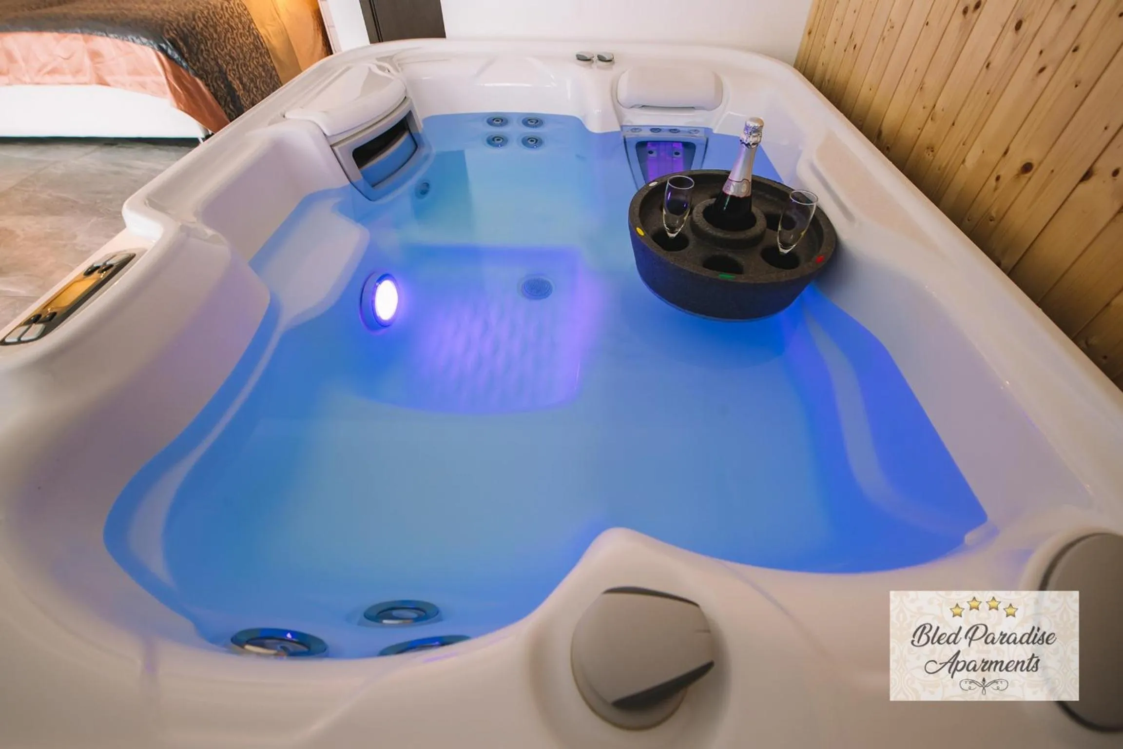 Hot Tub in Wellness Paradise Apartment