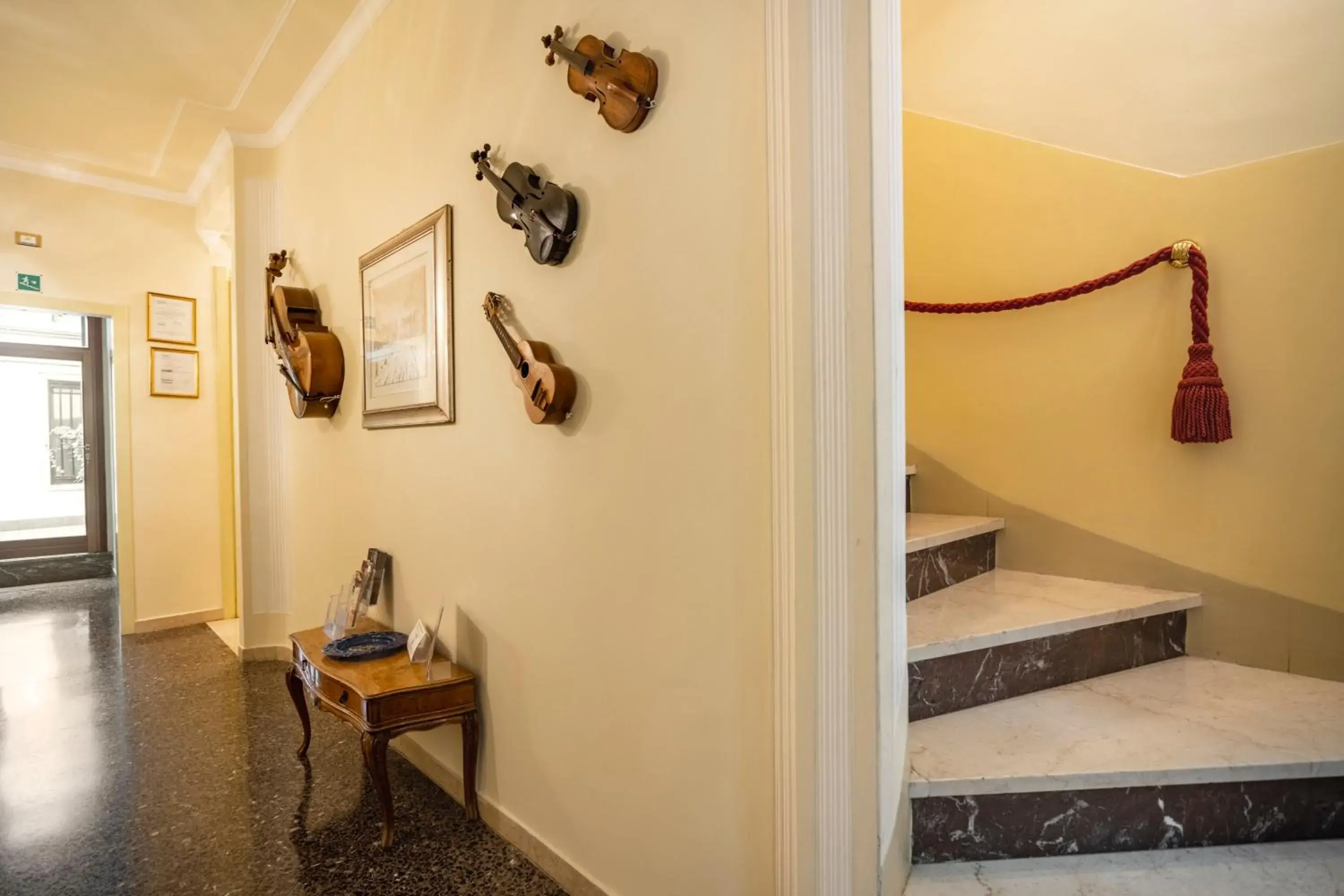 On site, Bed in Locanda Al Leon On site, Bed in Locanda Al Leon