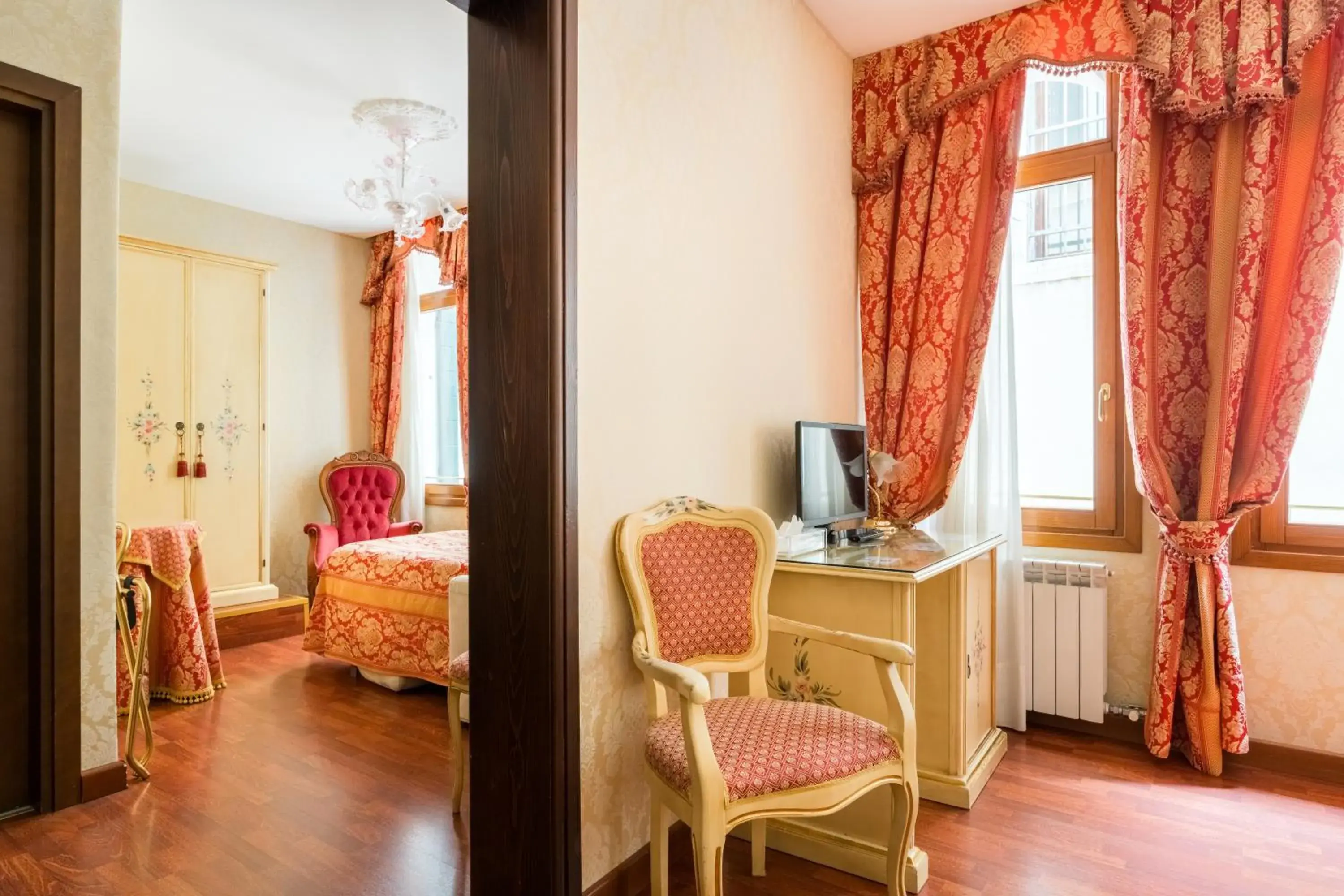 Bed in Locanda Al Leon Bed in Locanda Al Leon