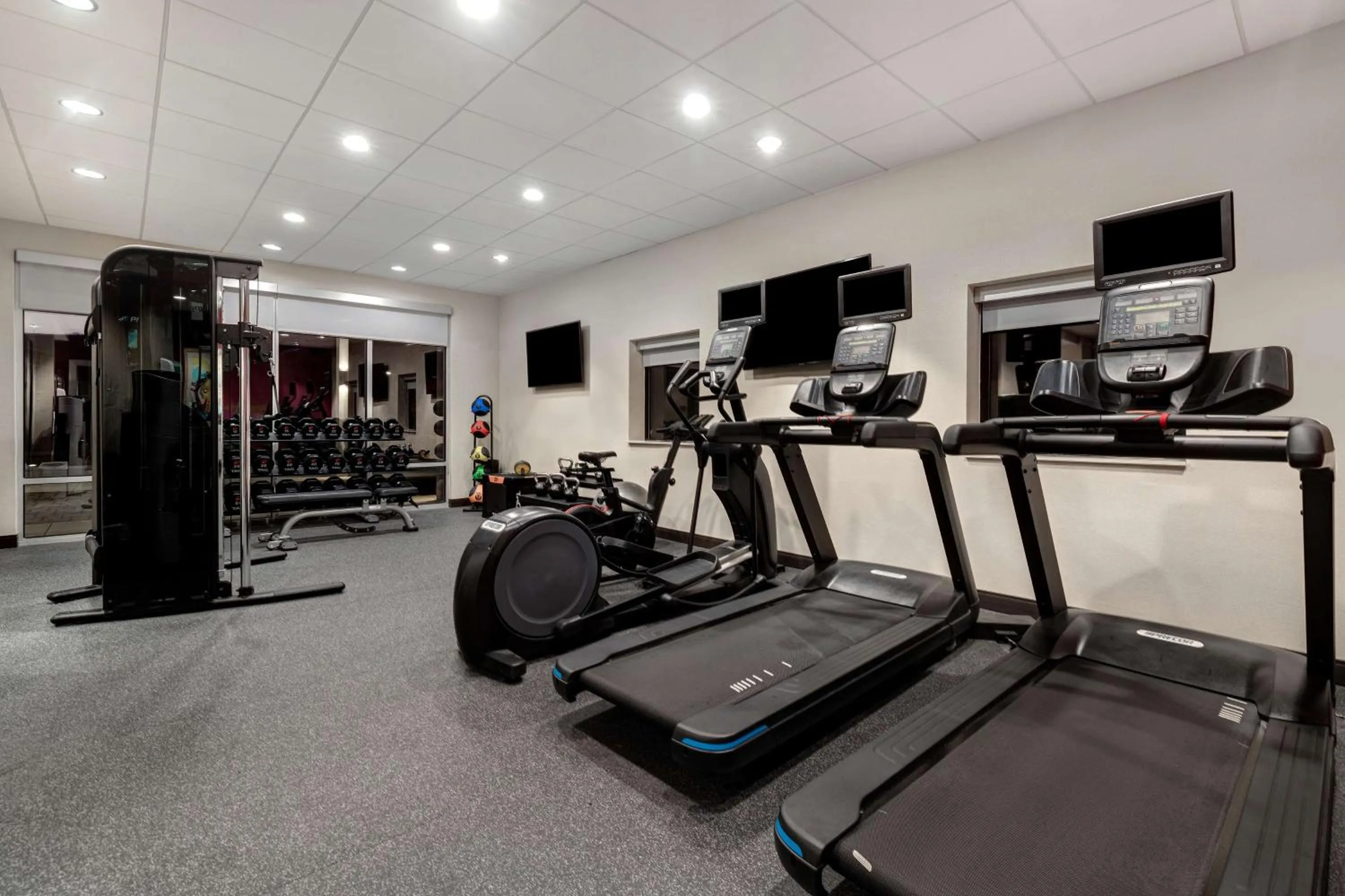 Fitness centre/facilities in Home2 Suites By Hilton Wilkes-Barre