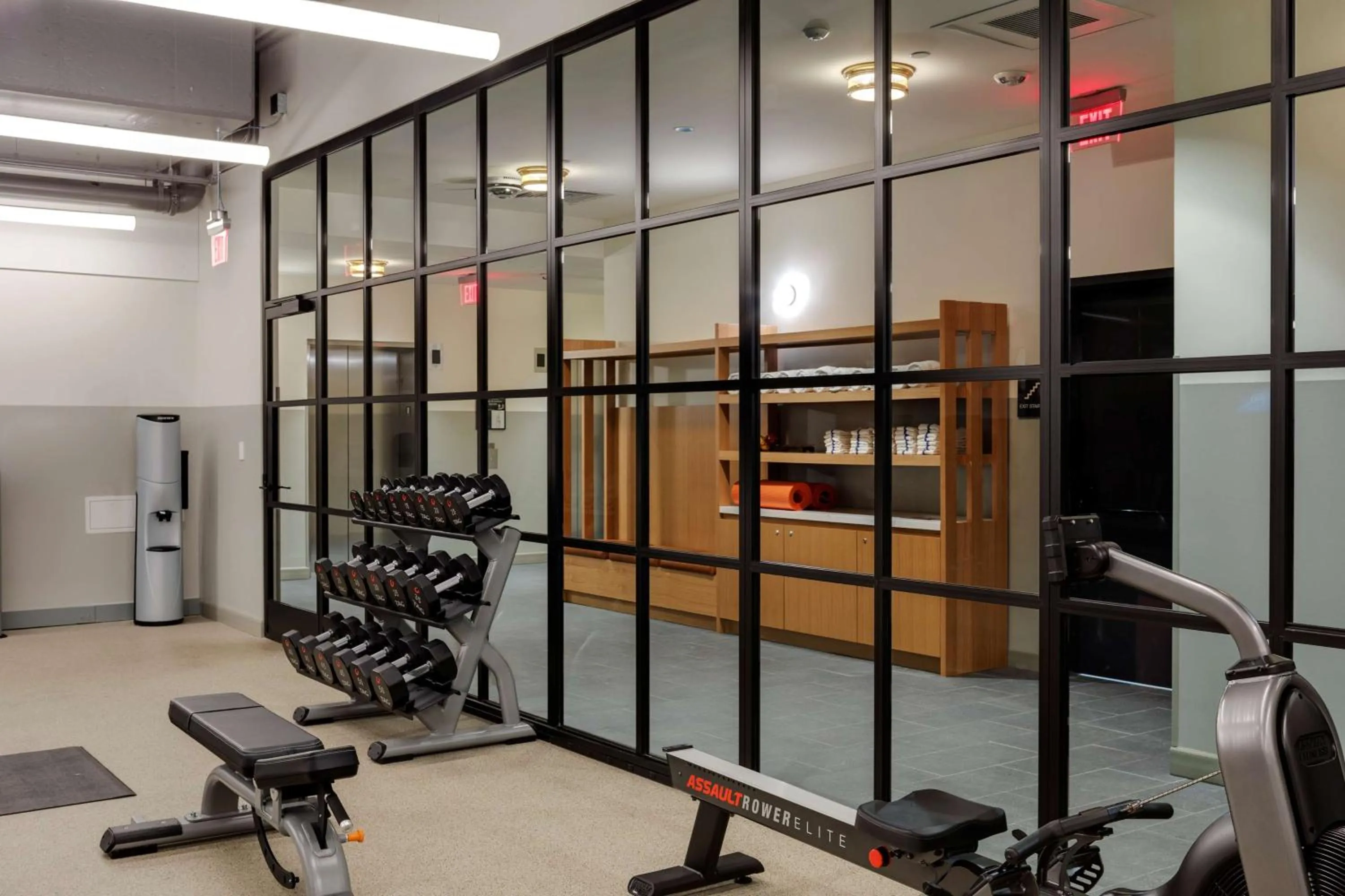 Fitness centre/facilities in Canopy By Hilton Boston Downtown