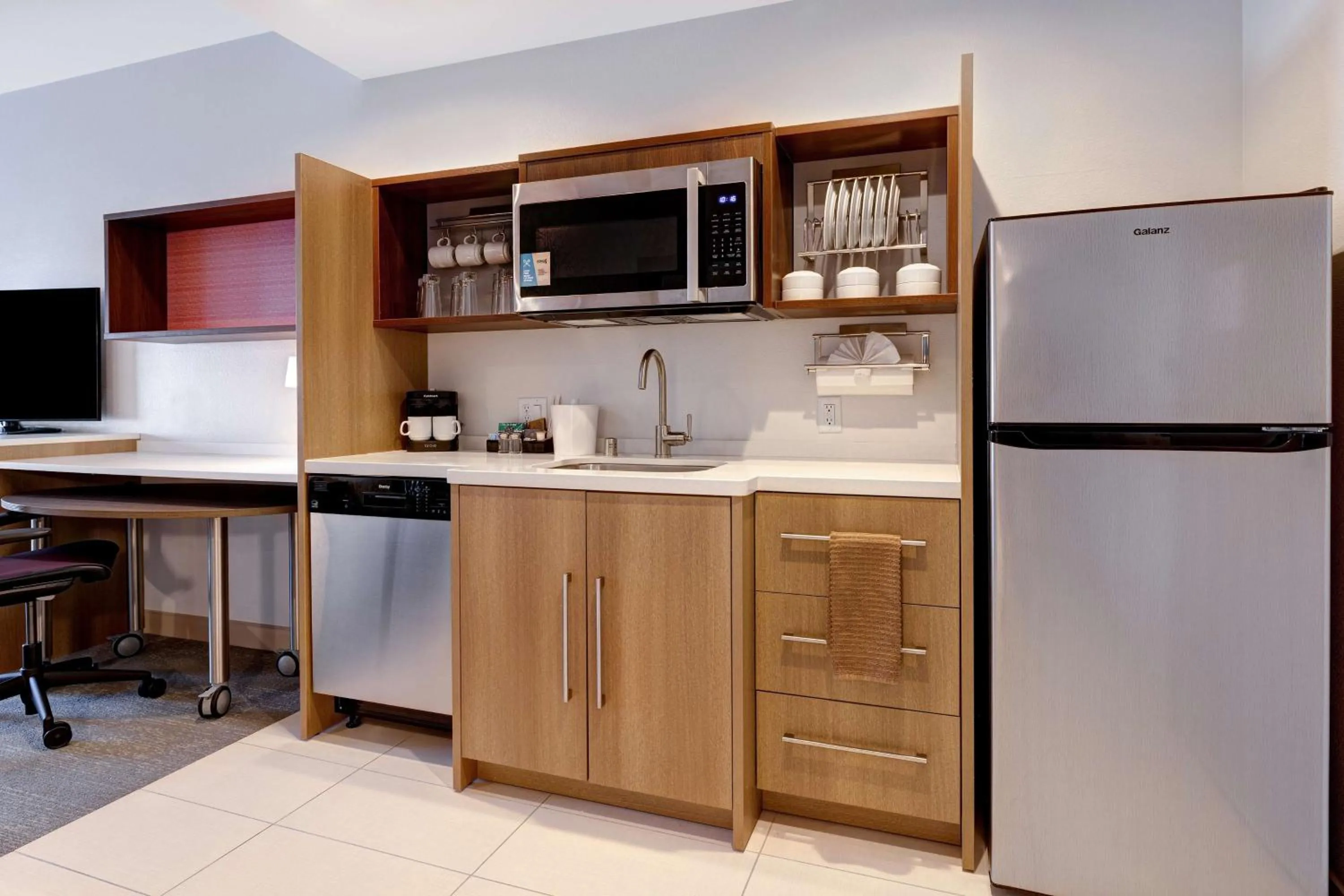 Kitchen or kitchenette in Home2 Suites By Hilton Las Vegas Northwest