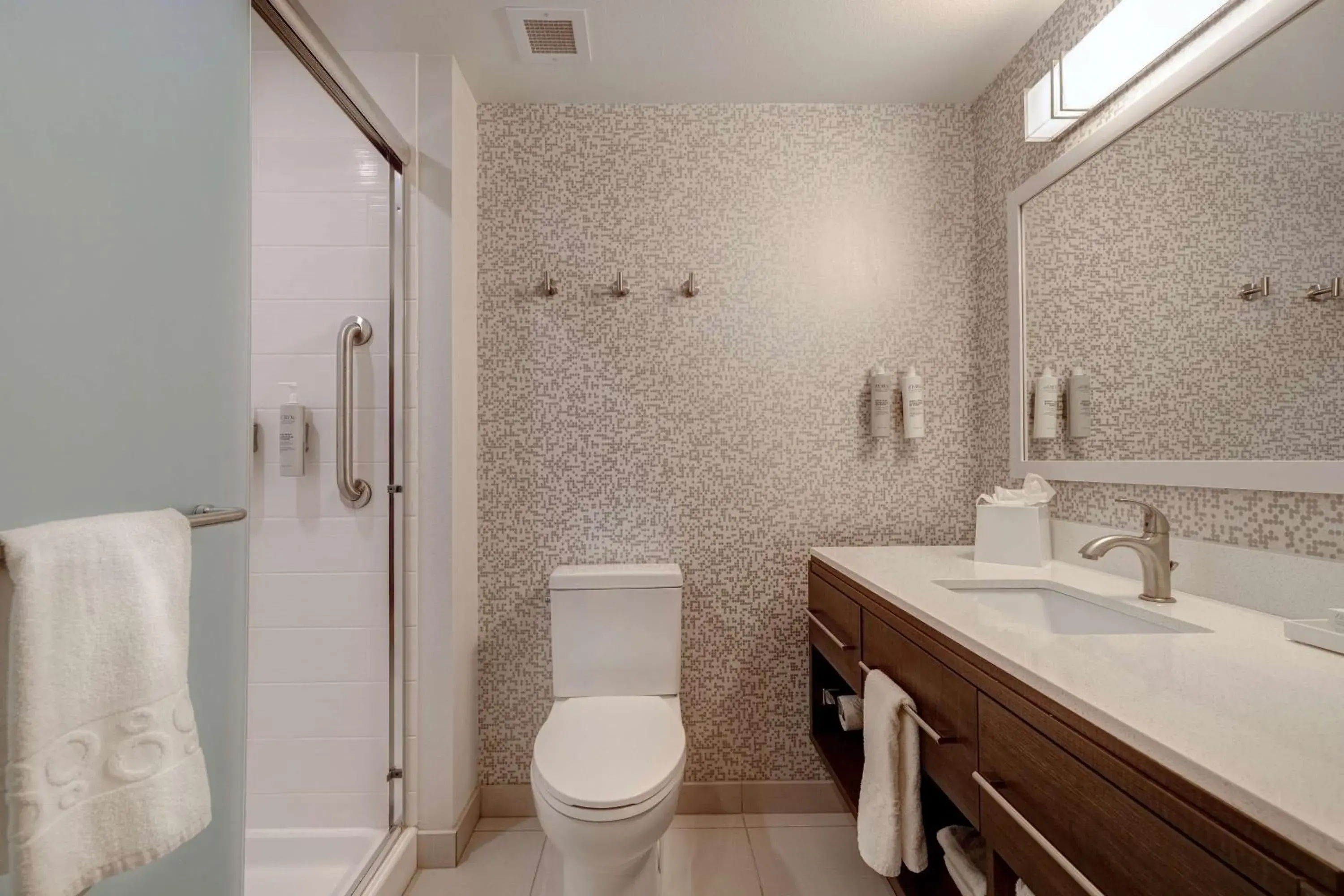 Bathroom in Home2 Suites By Hilton Las Vegas Northwest Bathroom in Home2 Suites By Hilton Las Vegas Northwest