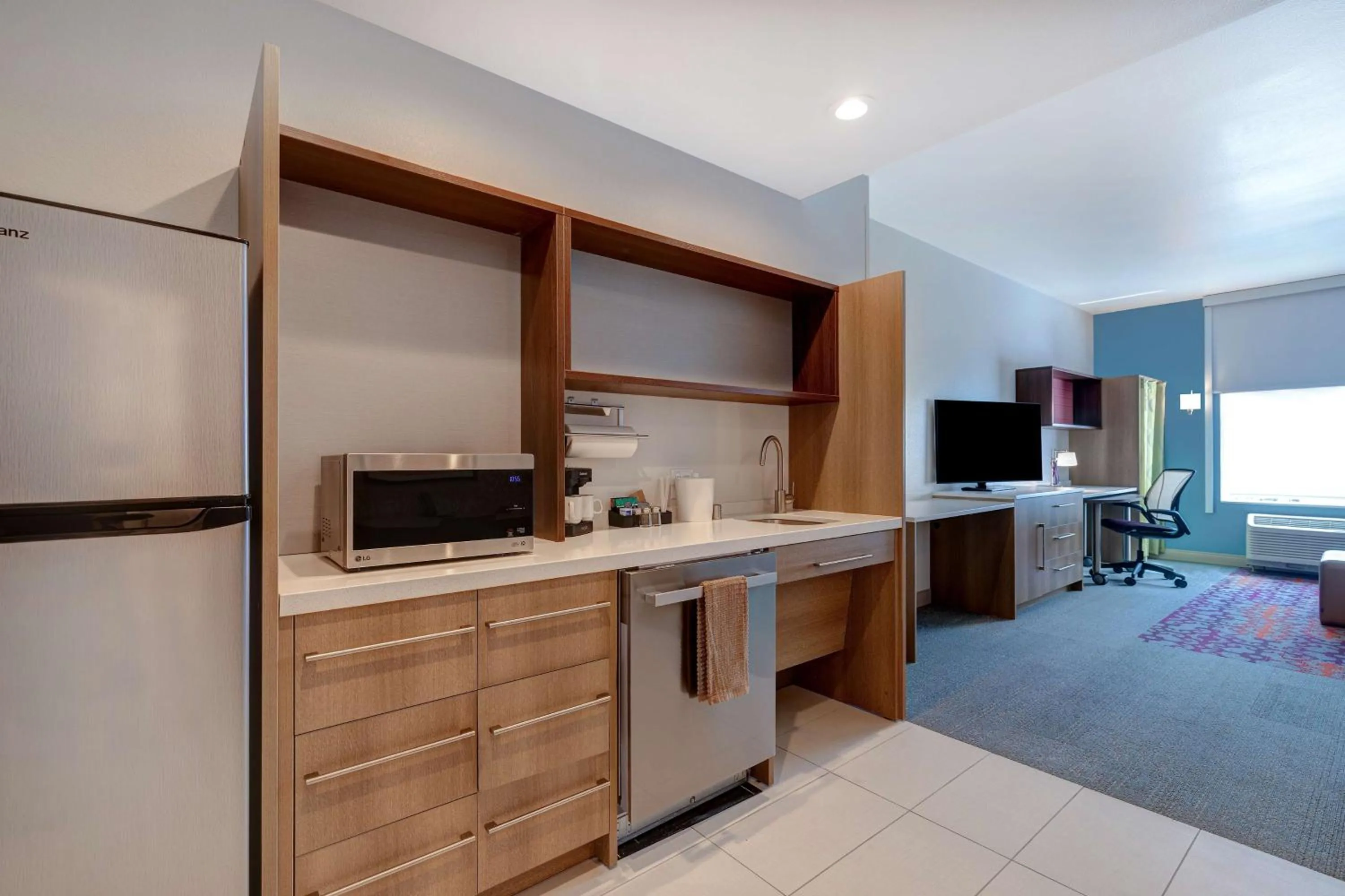 Kitchen or kitchenette in Home2 Suites By Hilton Las Vegas Northwest