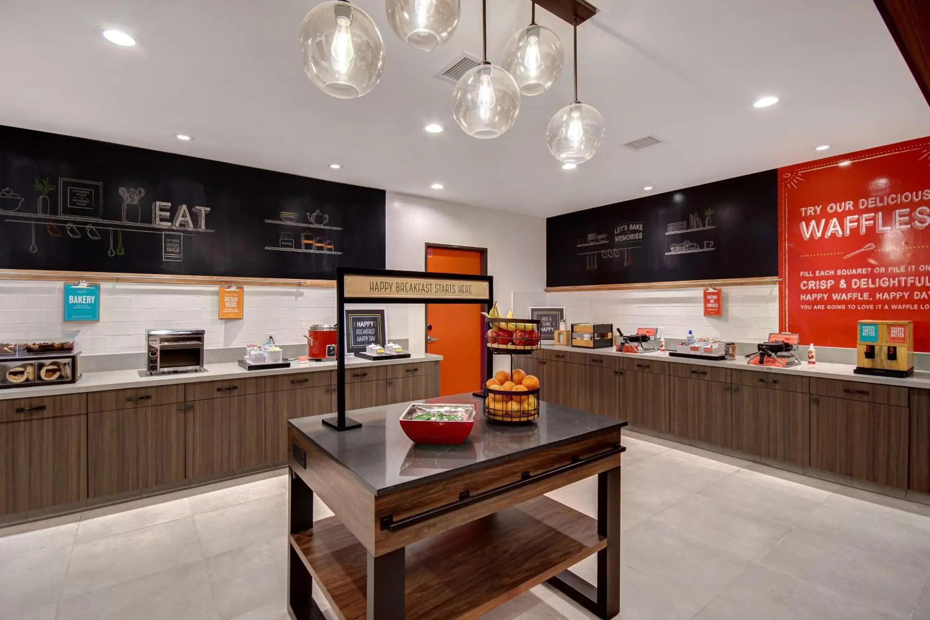 Breakfast in Hampton Inn & Suites By Hilton Rancho Cucamonga Breakfast in Hampton Inn & Suites By Hilton Rancho Cucamonga