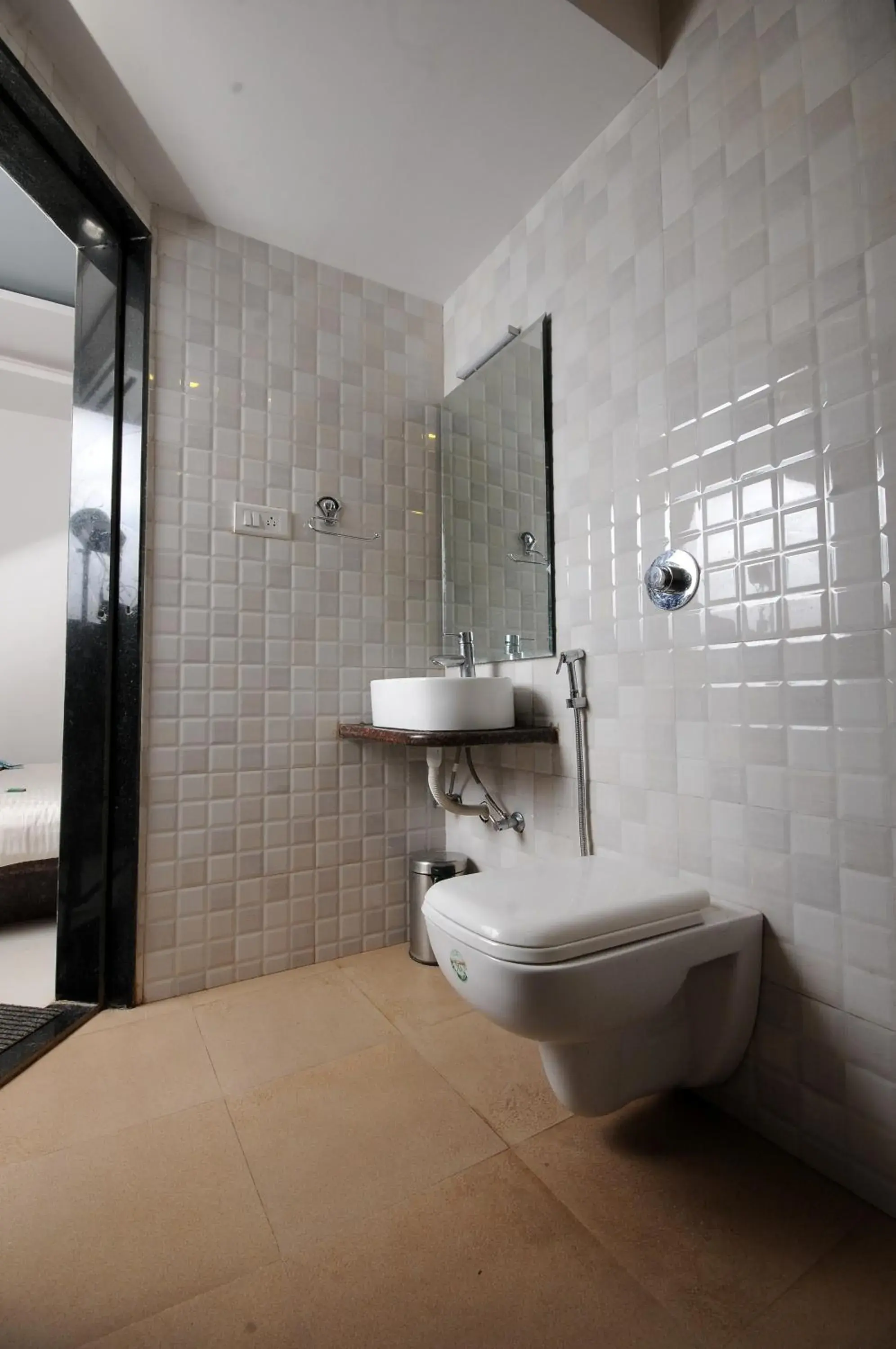 Bathroom in Hotel Vyankatesh & Pure Veg Restaurant Bathroom in Hotel Vyankatesh & Pure Veg Restaurant