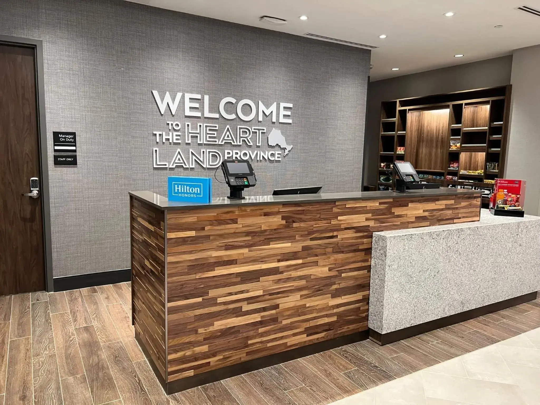 Lobby or reception in Hampton Inn By Hilton Kingston Lobby or reception in Hampton Inn By Hilton Kingston